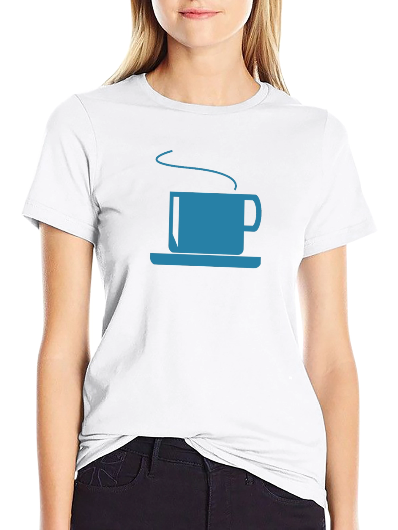 Coffee Lovers Graphic Tee - Casual Black T-Shirt