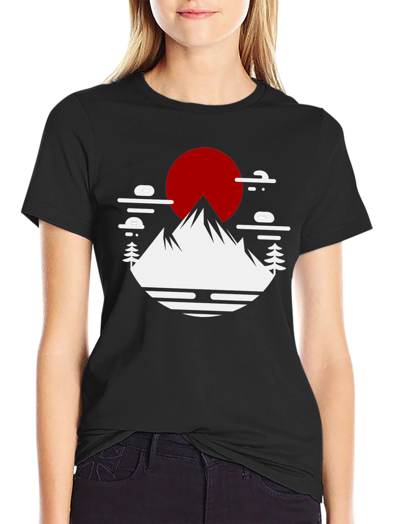 Mountain Sunset Graphic T-Shirt