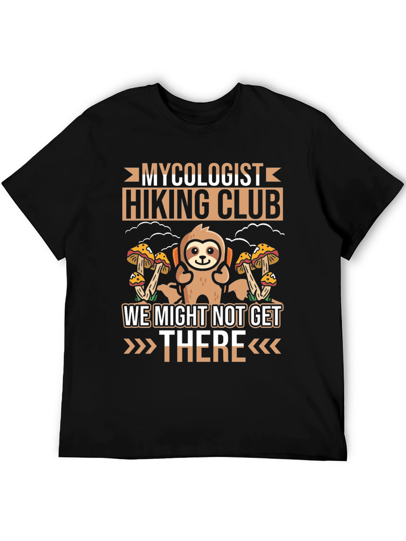 Mycologist Hiking Club Graphic T-Shirt