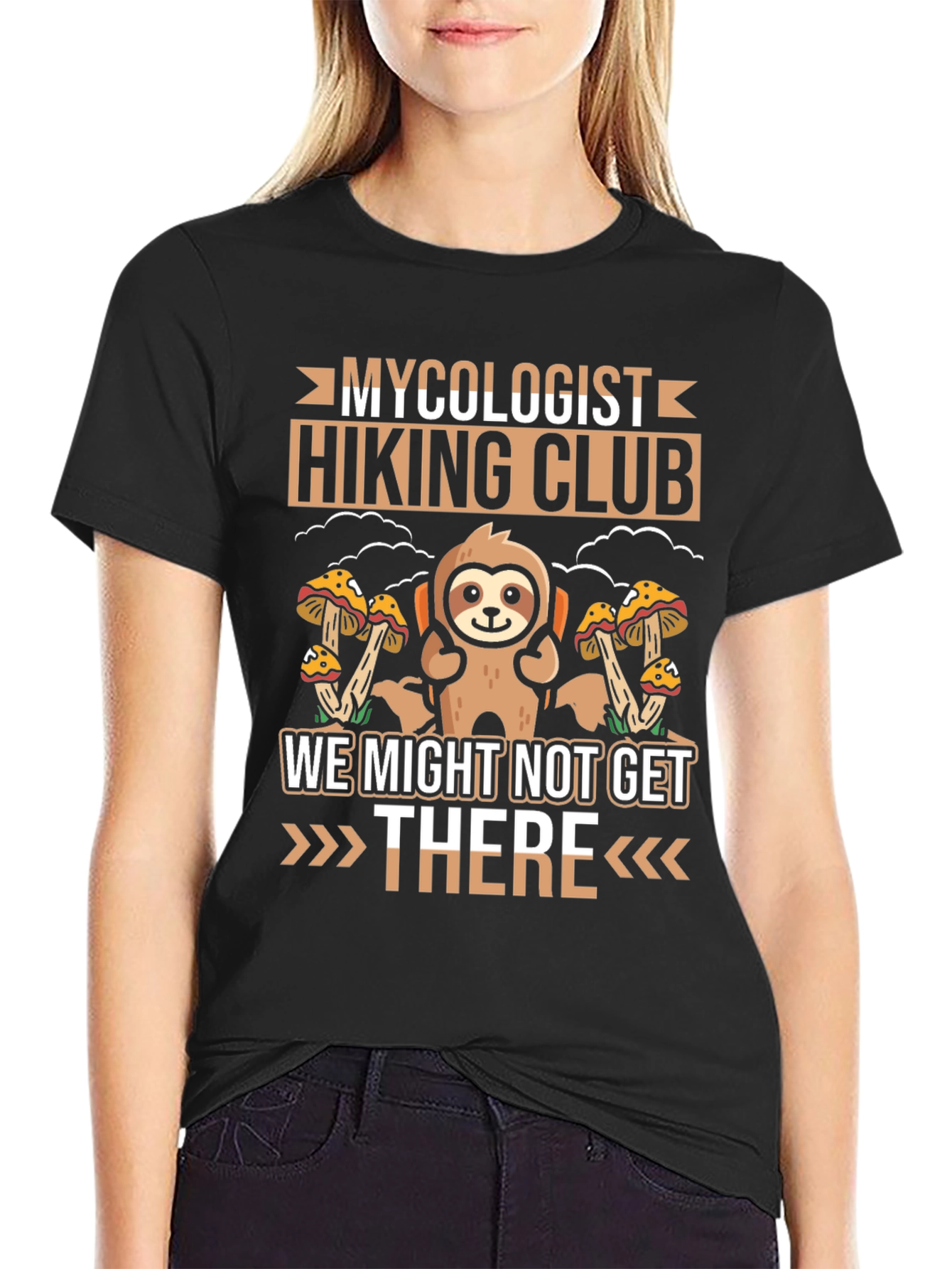 Mycologist Hiking Club Graphic T-Shirt