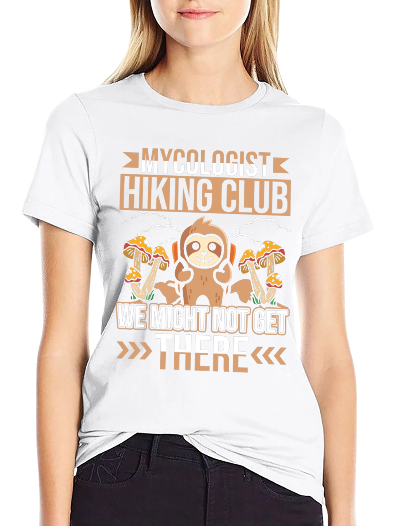 Mycologist Hiking Club Graphic T-Shirt