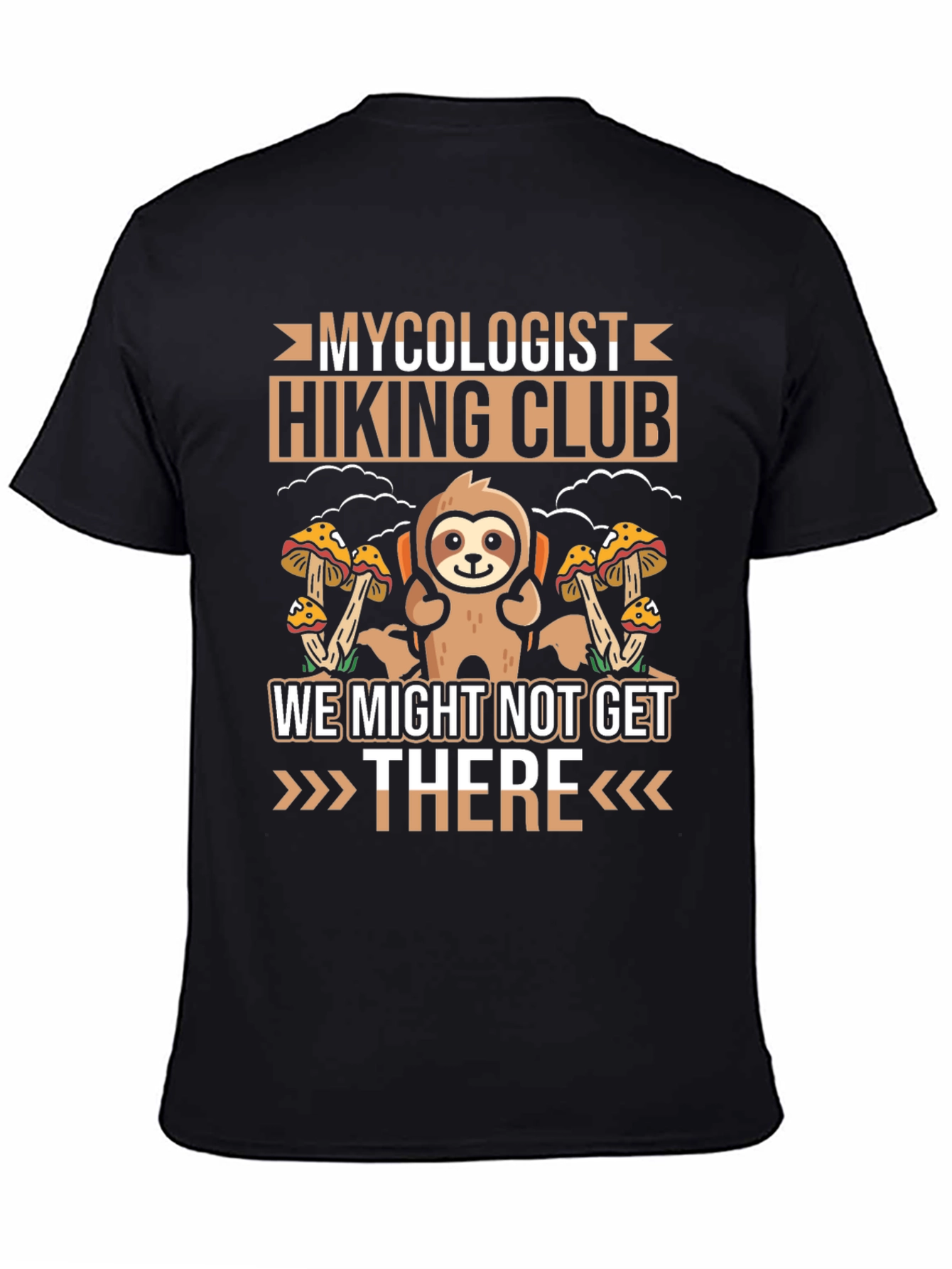 Mycologist Hiking Club Graphic T-Shirt