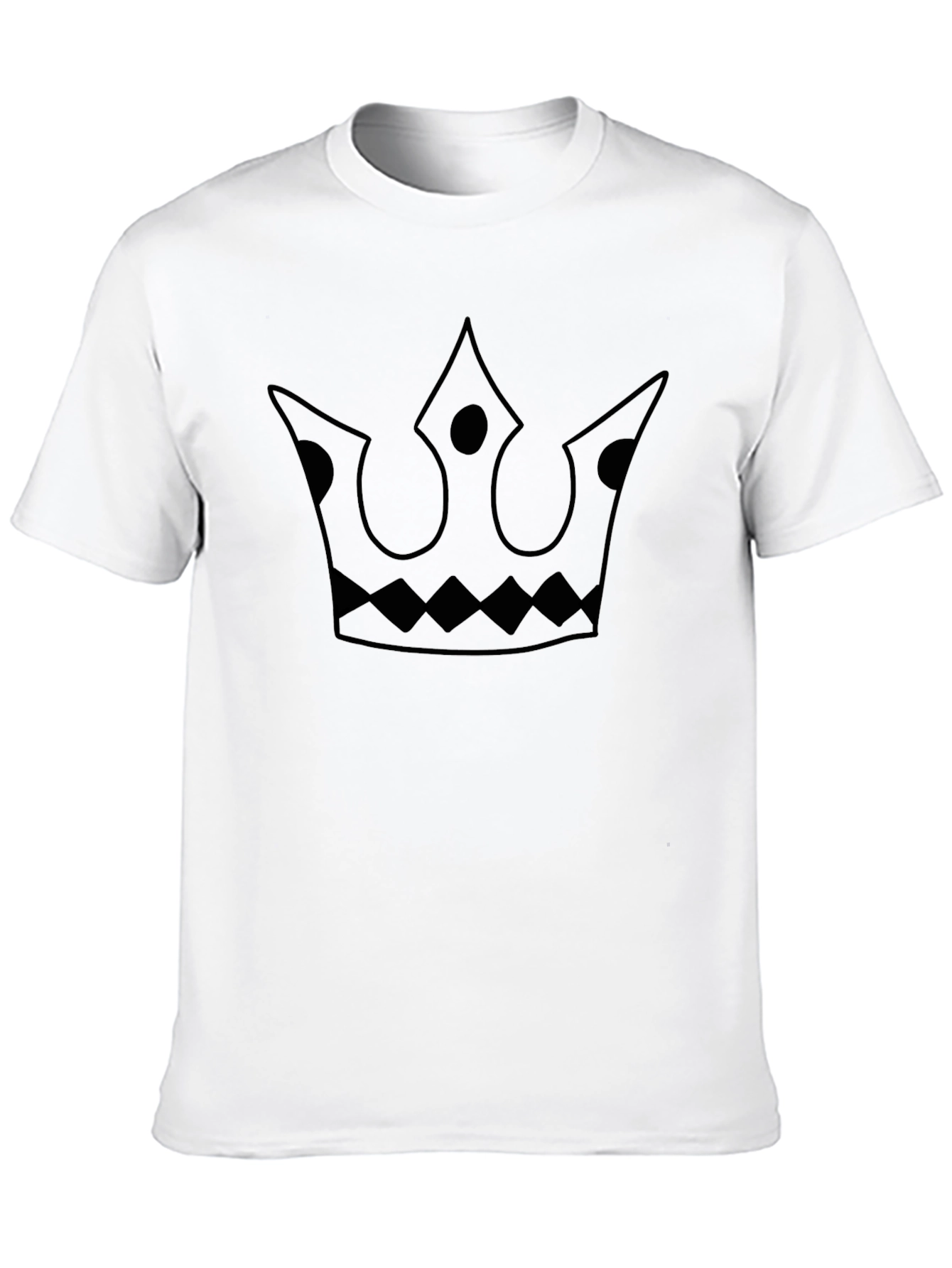 King Crown Graphic Tee - Mens Black T-Shirt