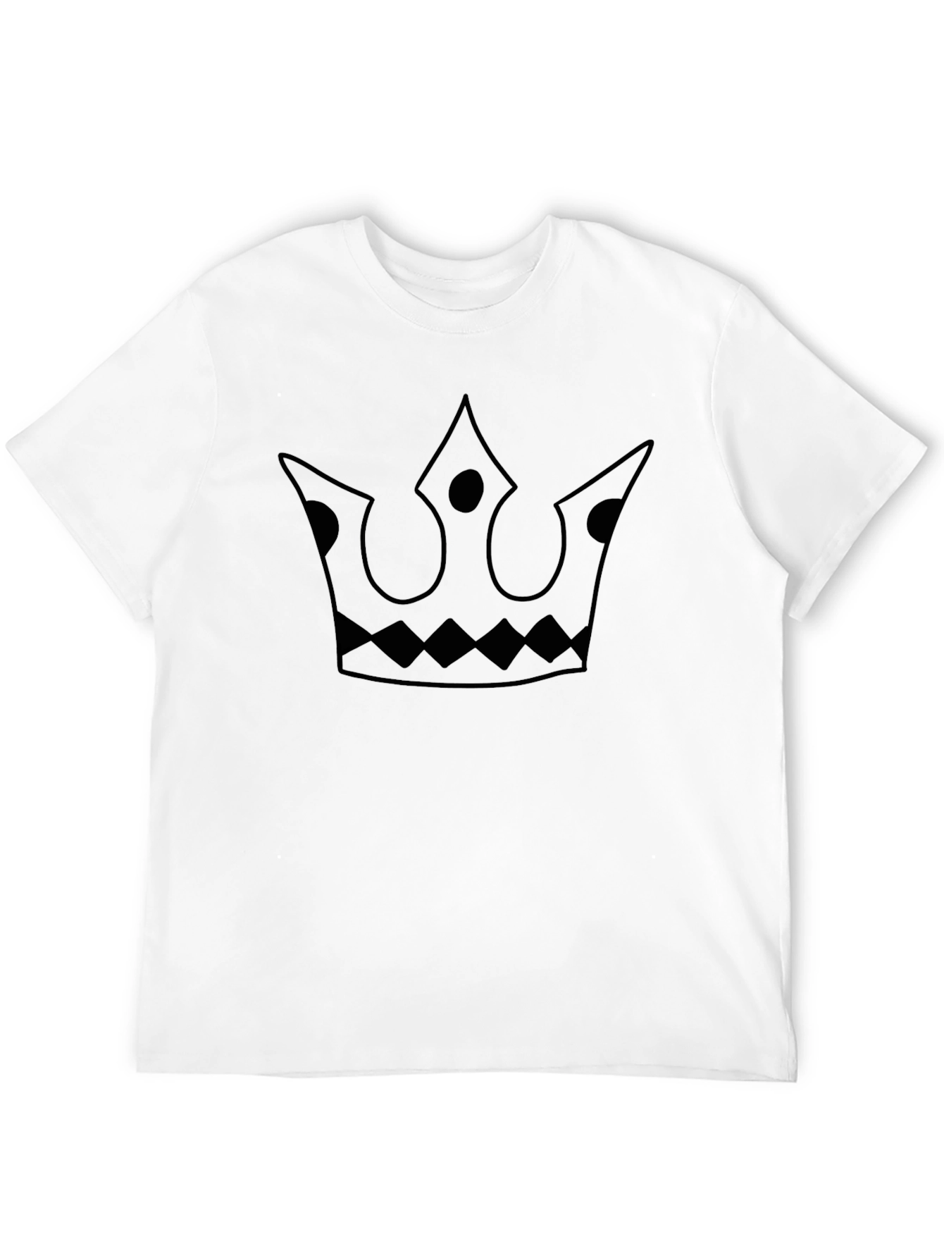 King Crown Graphic Tee - Mens Black T-Shirt