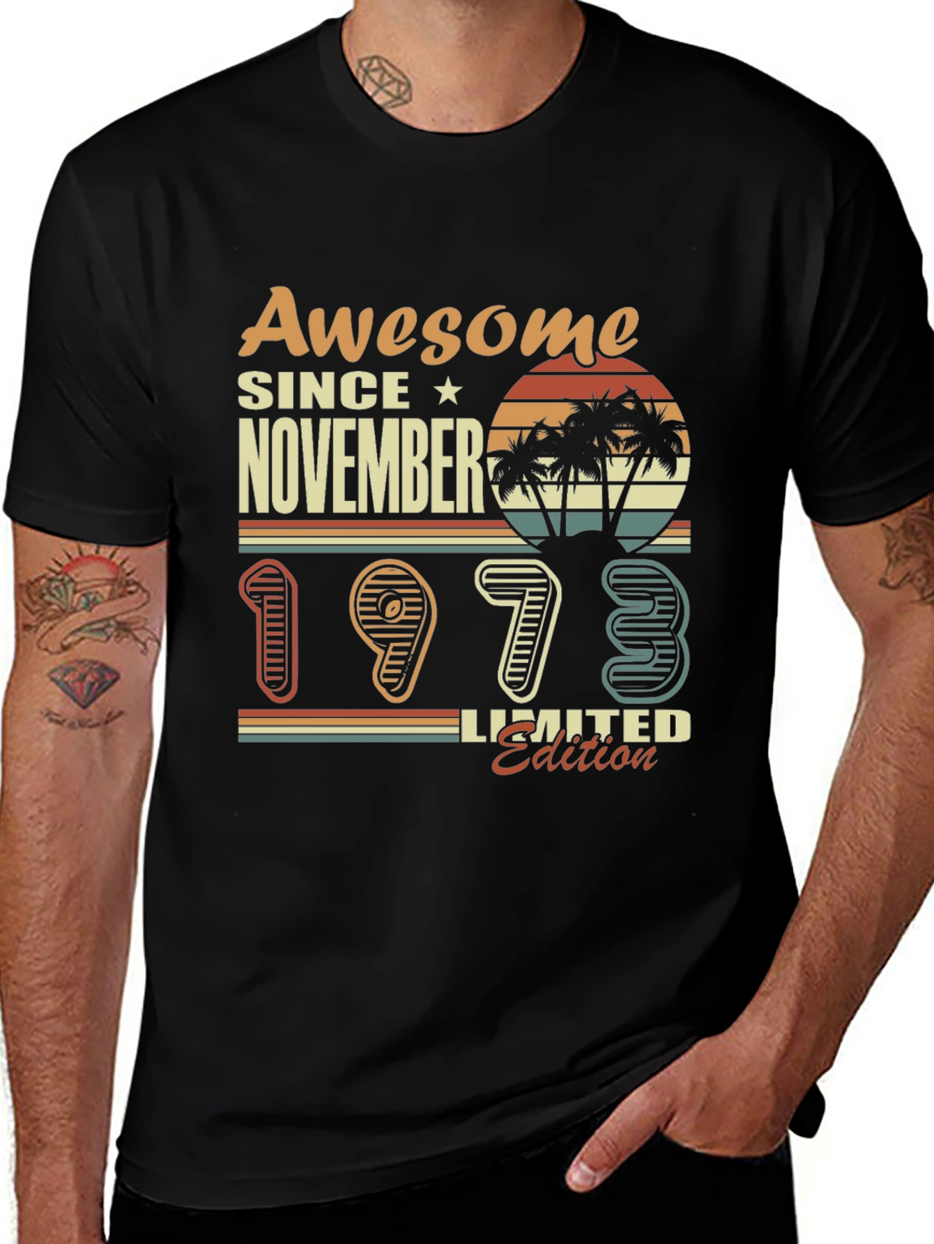 Awesome Since November 1973 Limited Edition T-Shirt