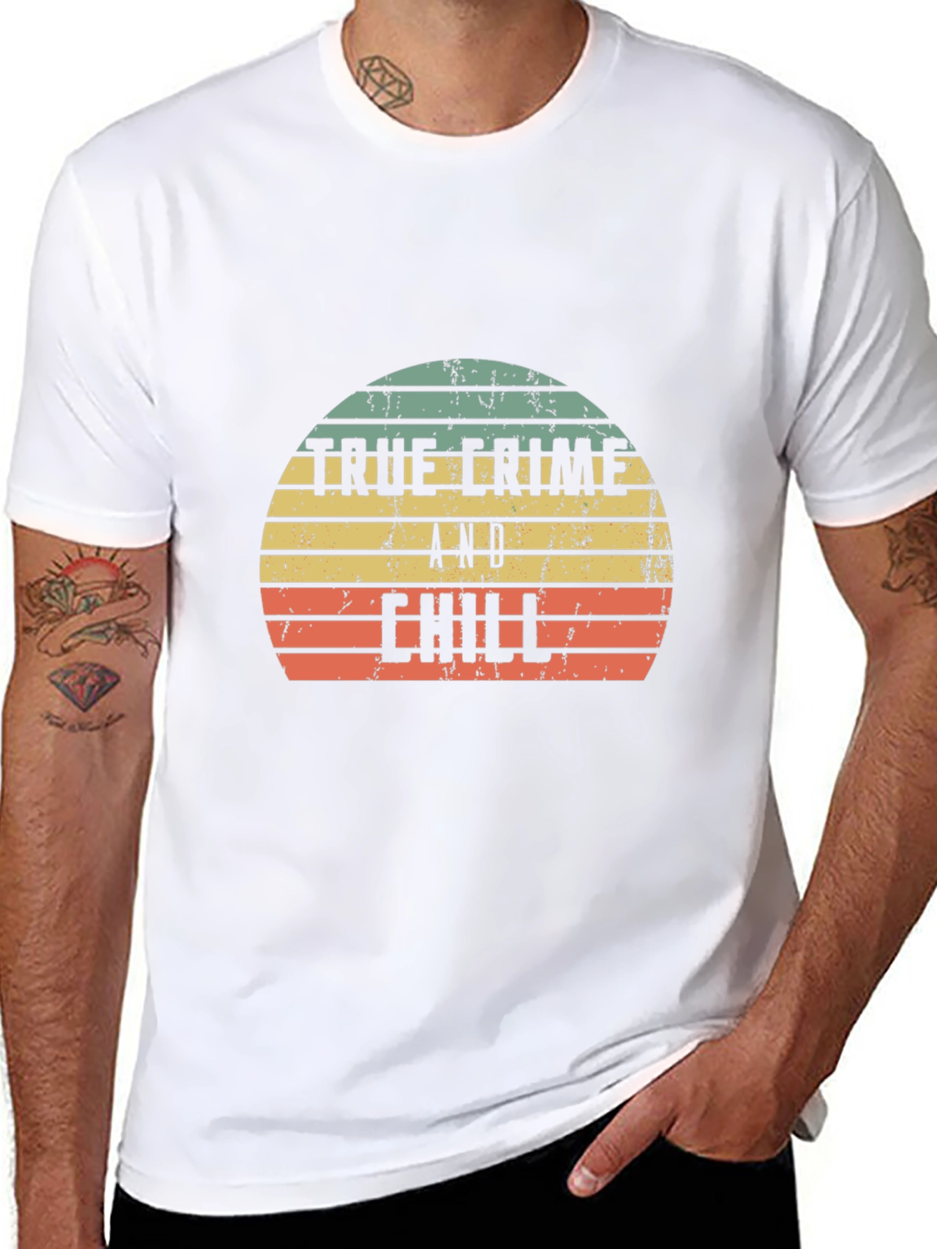 True Crime and Chill Graphic Tee