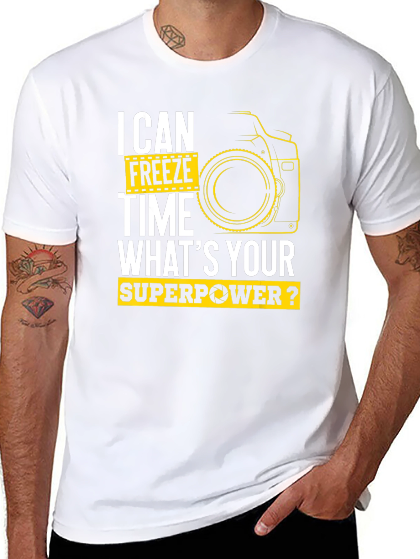 Freeze Time Photographer T-Shirt