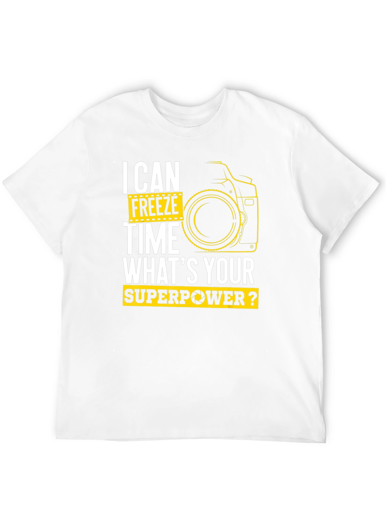 Freeze Time Photographer T-Shirt