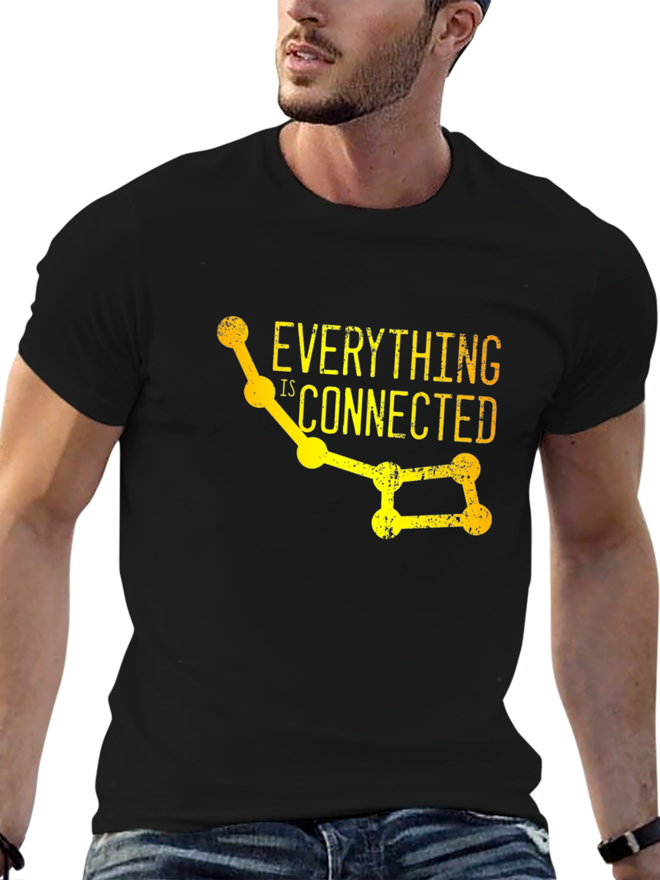 Everything is Connected T-Shirt Black