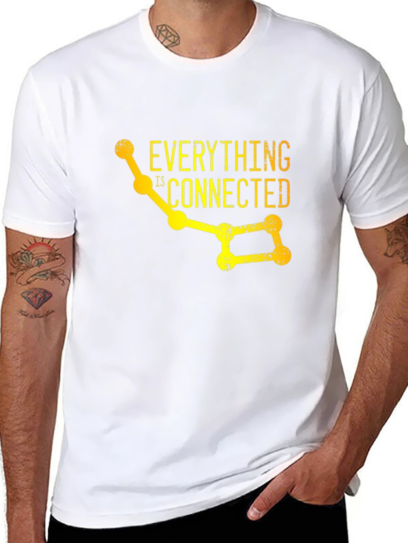 Everything is Connected T-Shirt Black