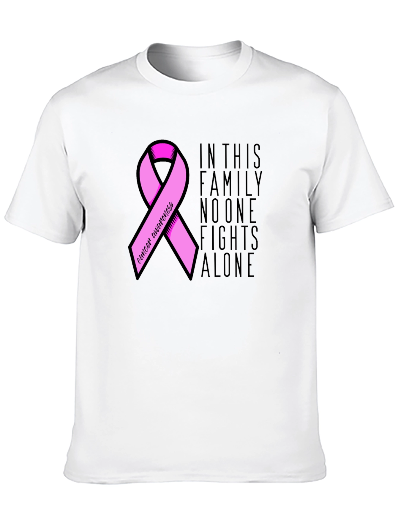 Cancer Awareness Ribbon T-Shirt