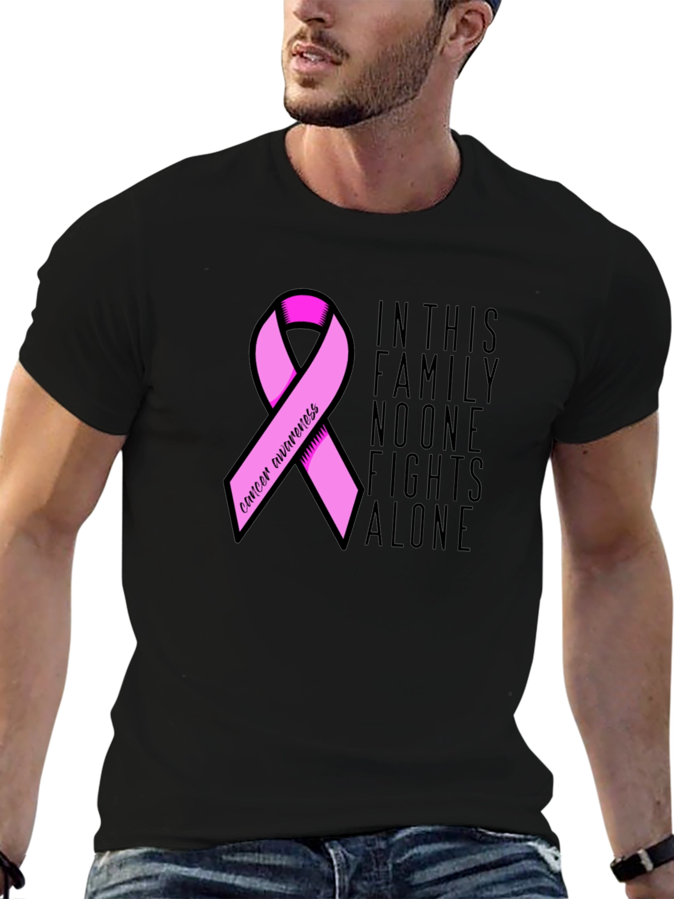 Cancer Awareness Ribbon T-Shirt