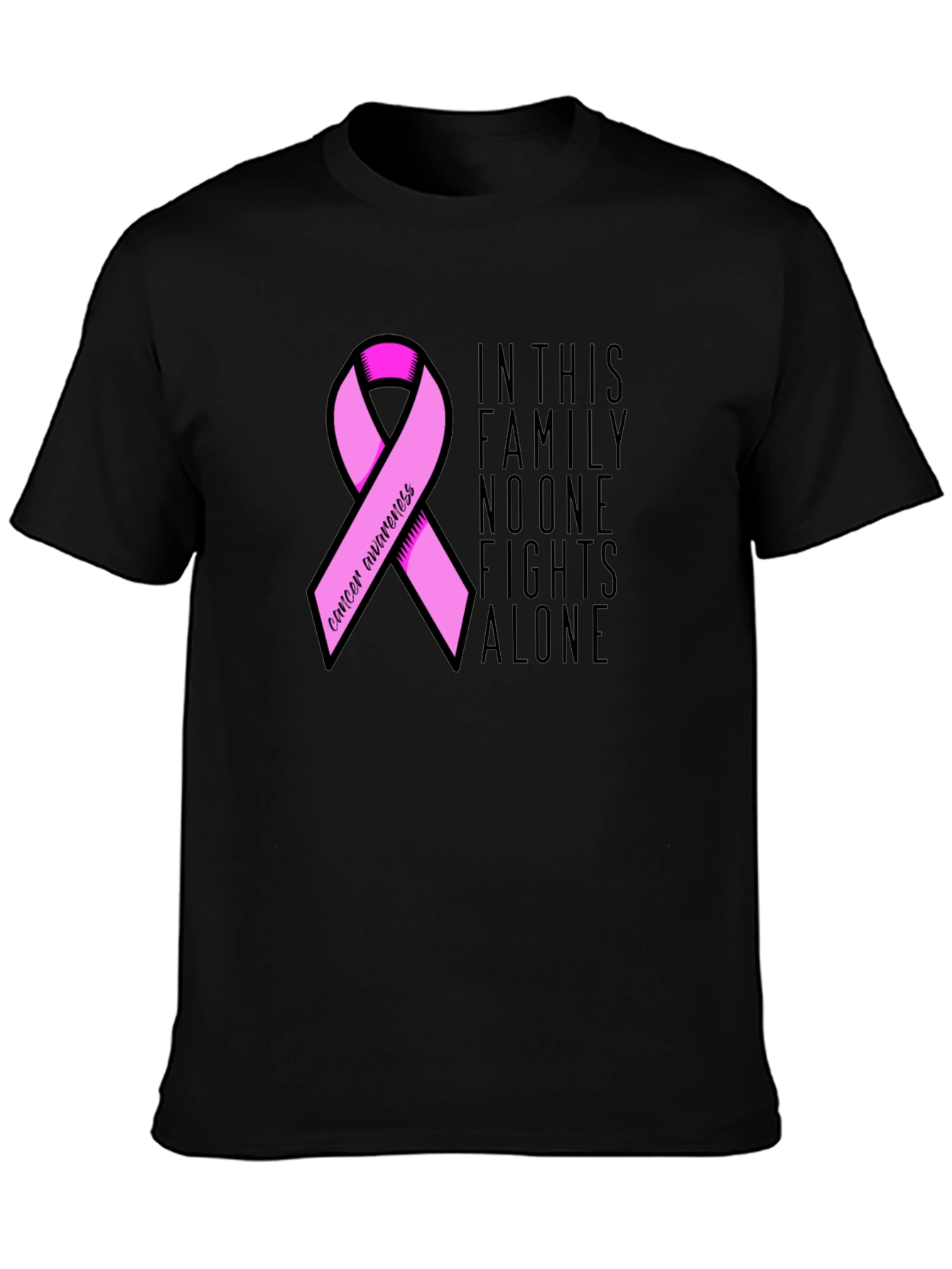 Cancer Awareness Ribbon T-Shirt