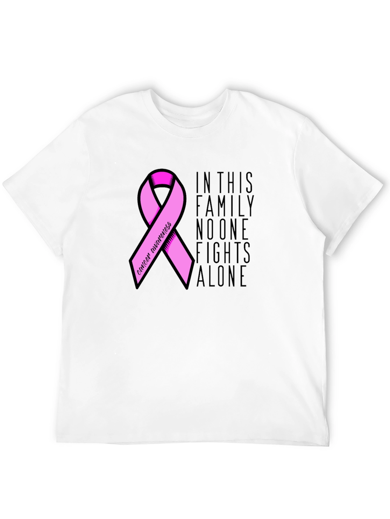 Cancer Awareness Ribbon T-Shirt