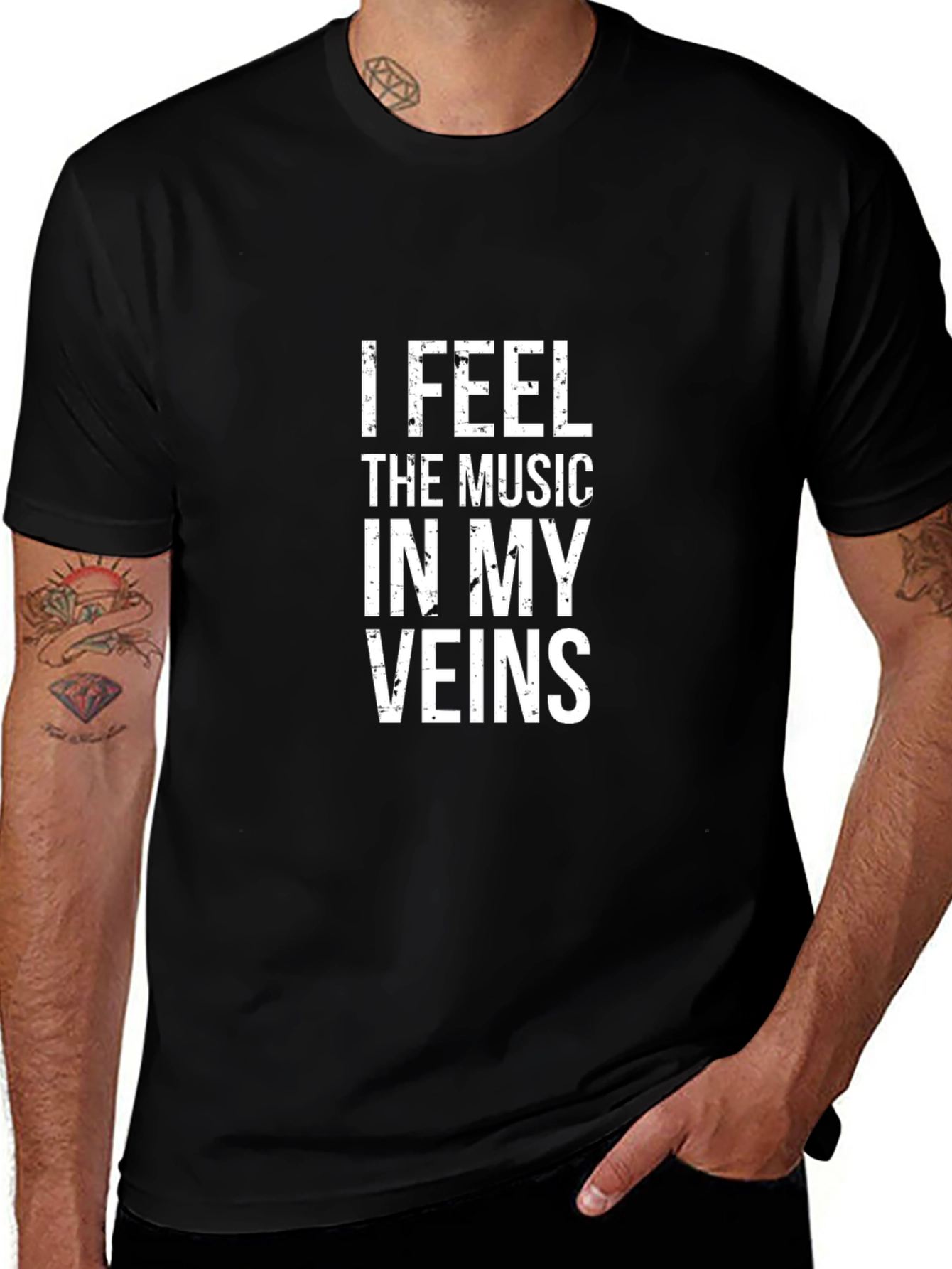 I Feel the Music in My Veins T-Shirt