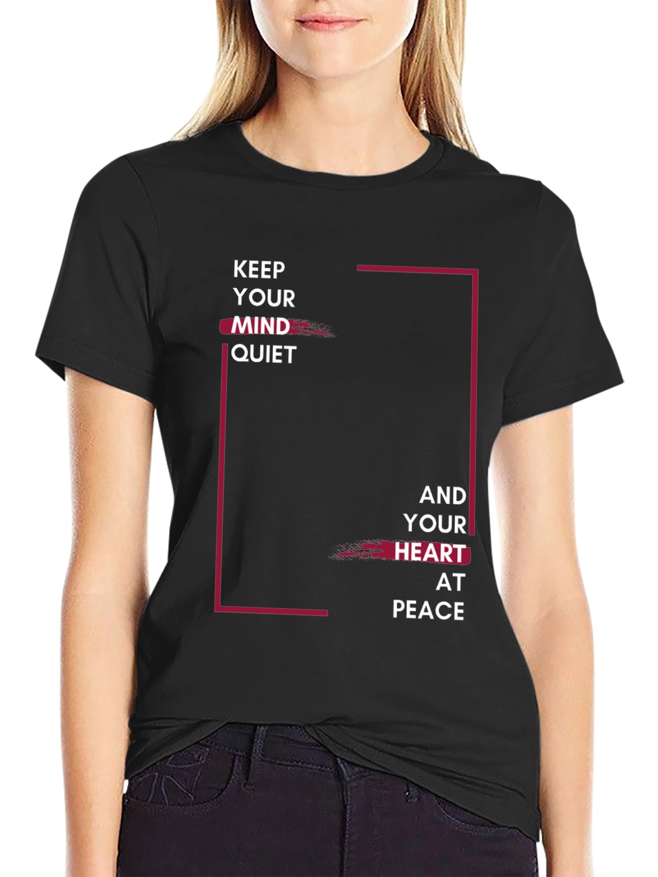 Keep Your Mind Quiet T-Shirt - Unisex Cotton Tee