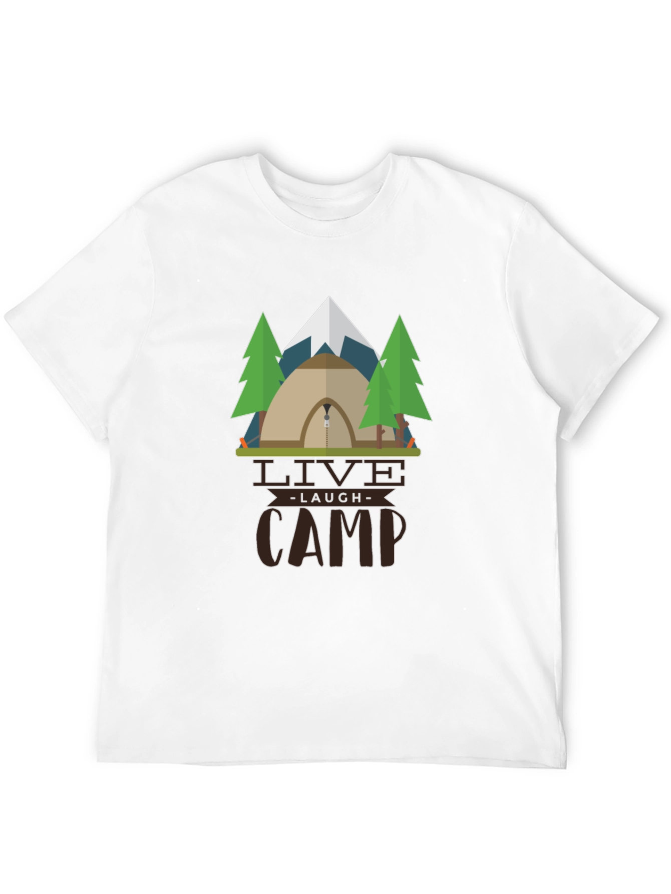 Live Laugh Camp Graphic T-Shirt