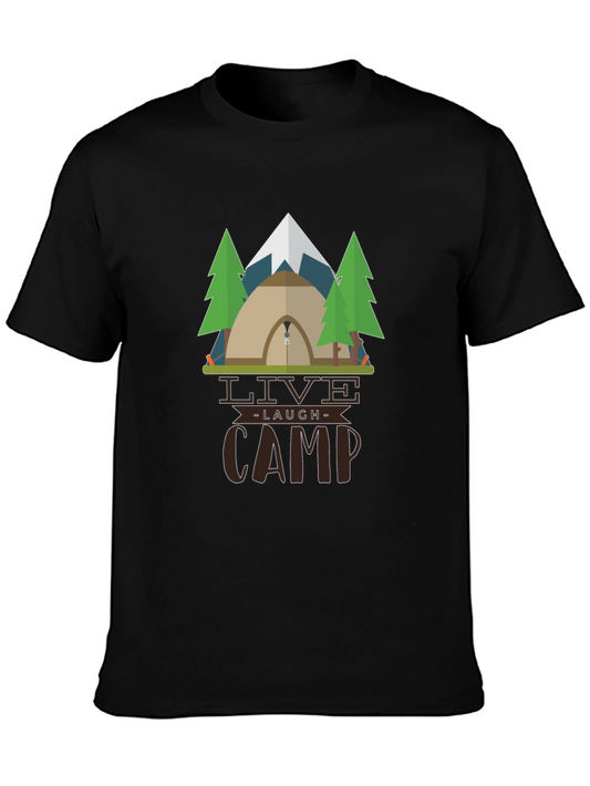 Live Laugh Camp Graphic T-Shirt