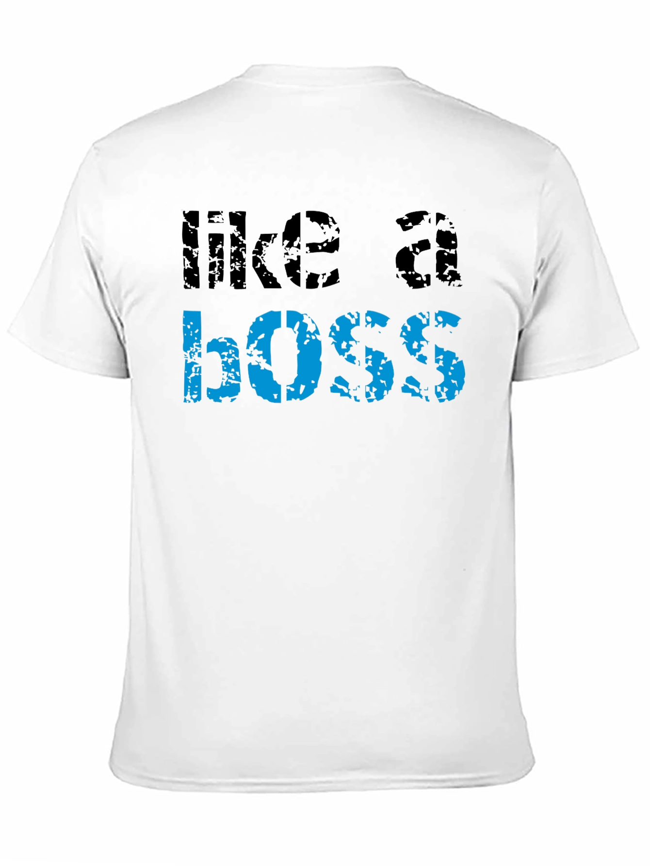 Like a Boss Graphic Tee - Mens Black T-Shirt