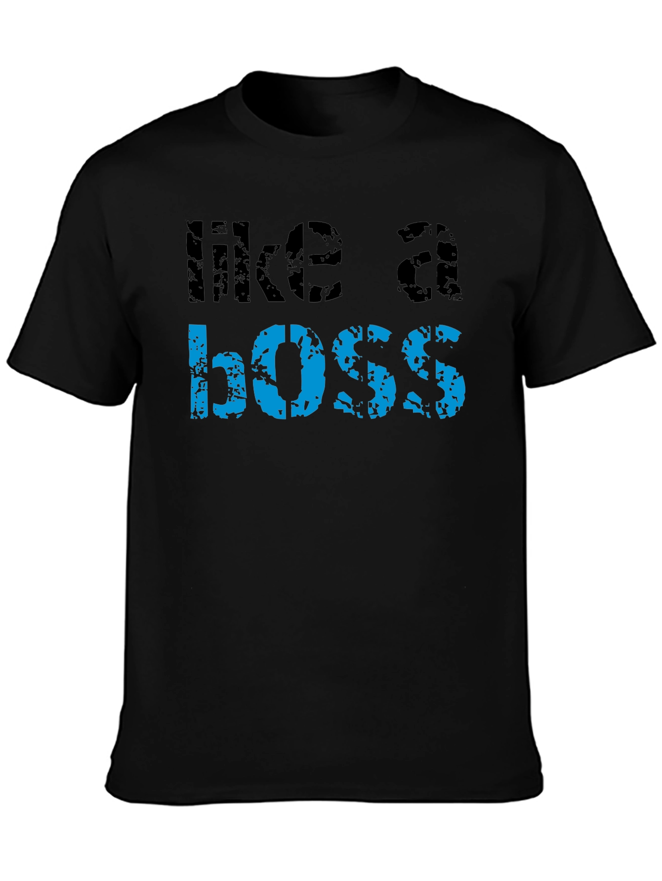Like a Boss Graphic Tee - Mens Black T-Shirt