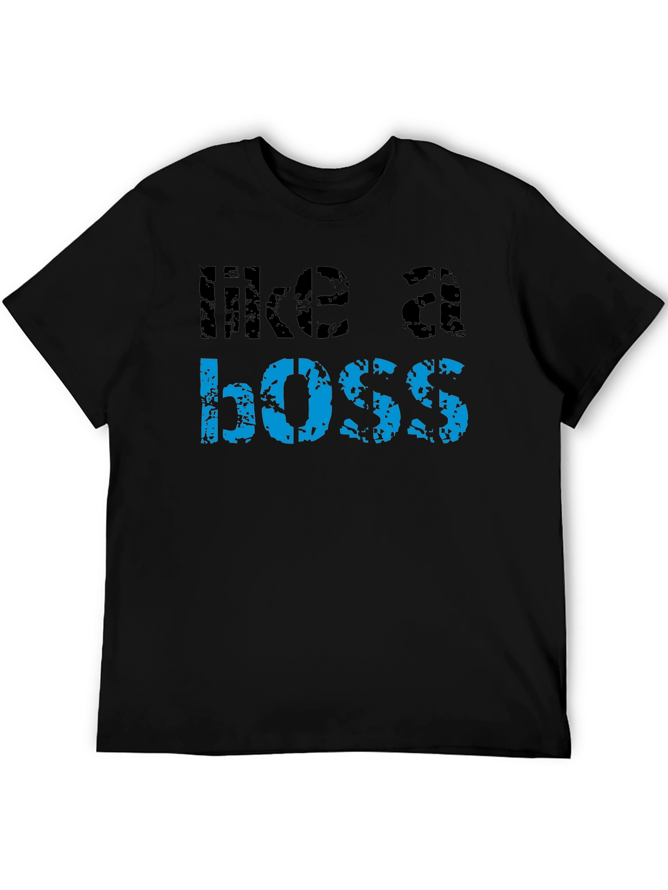 Like a Boss Graphic Tee - Mens Black T-Shirt
