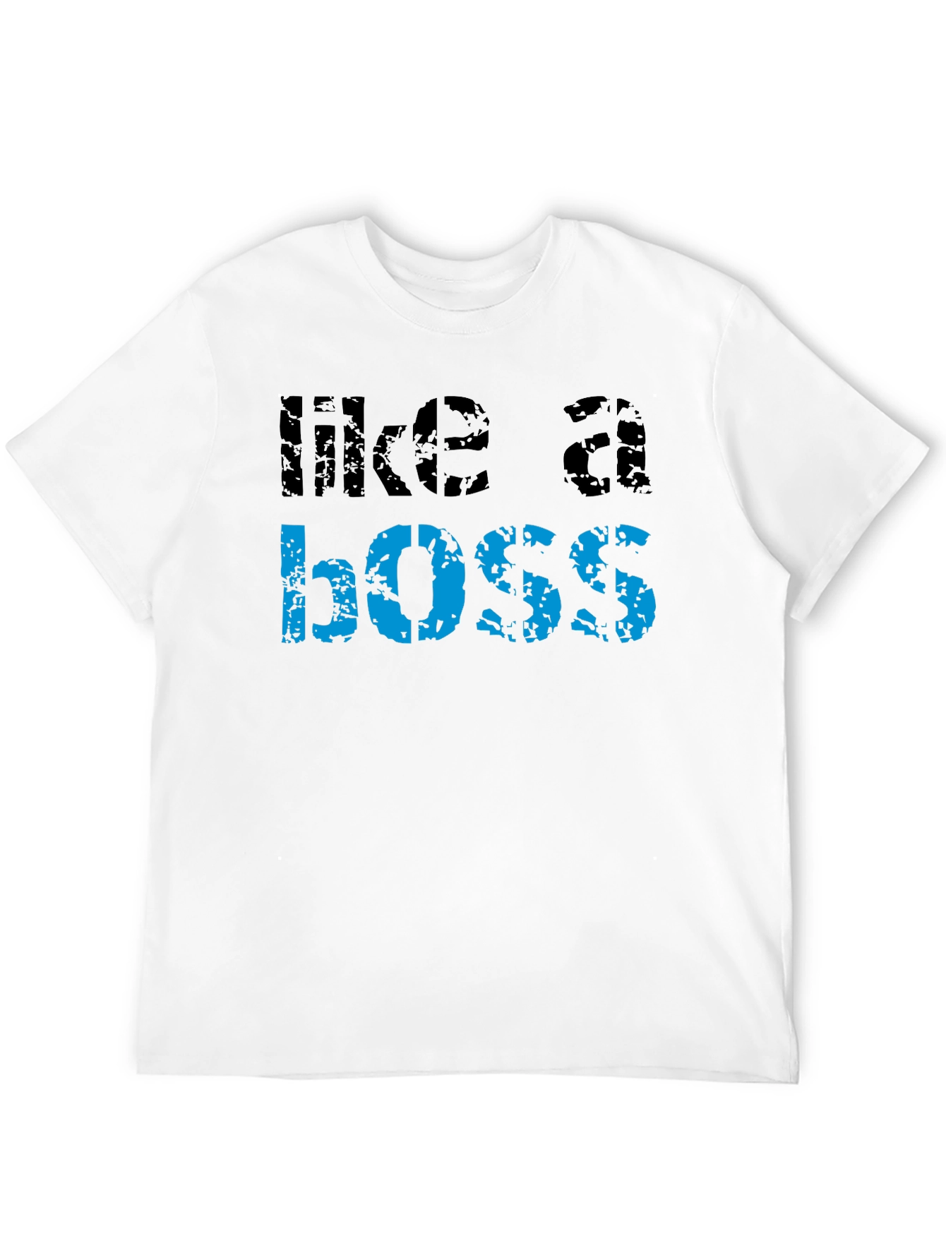 Like a Boss Graphic Tee - Mens Black T-Shirt