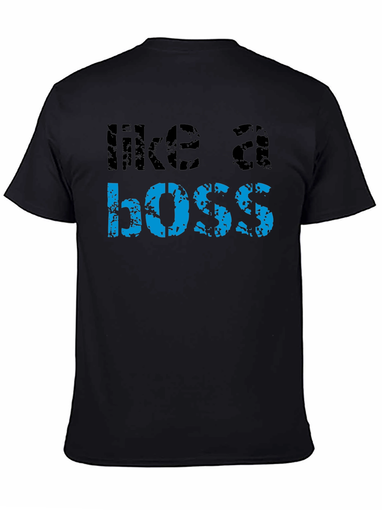 Like a Boss Graphic Tee - Mens Black T-Shirt