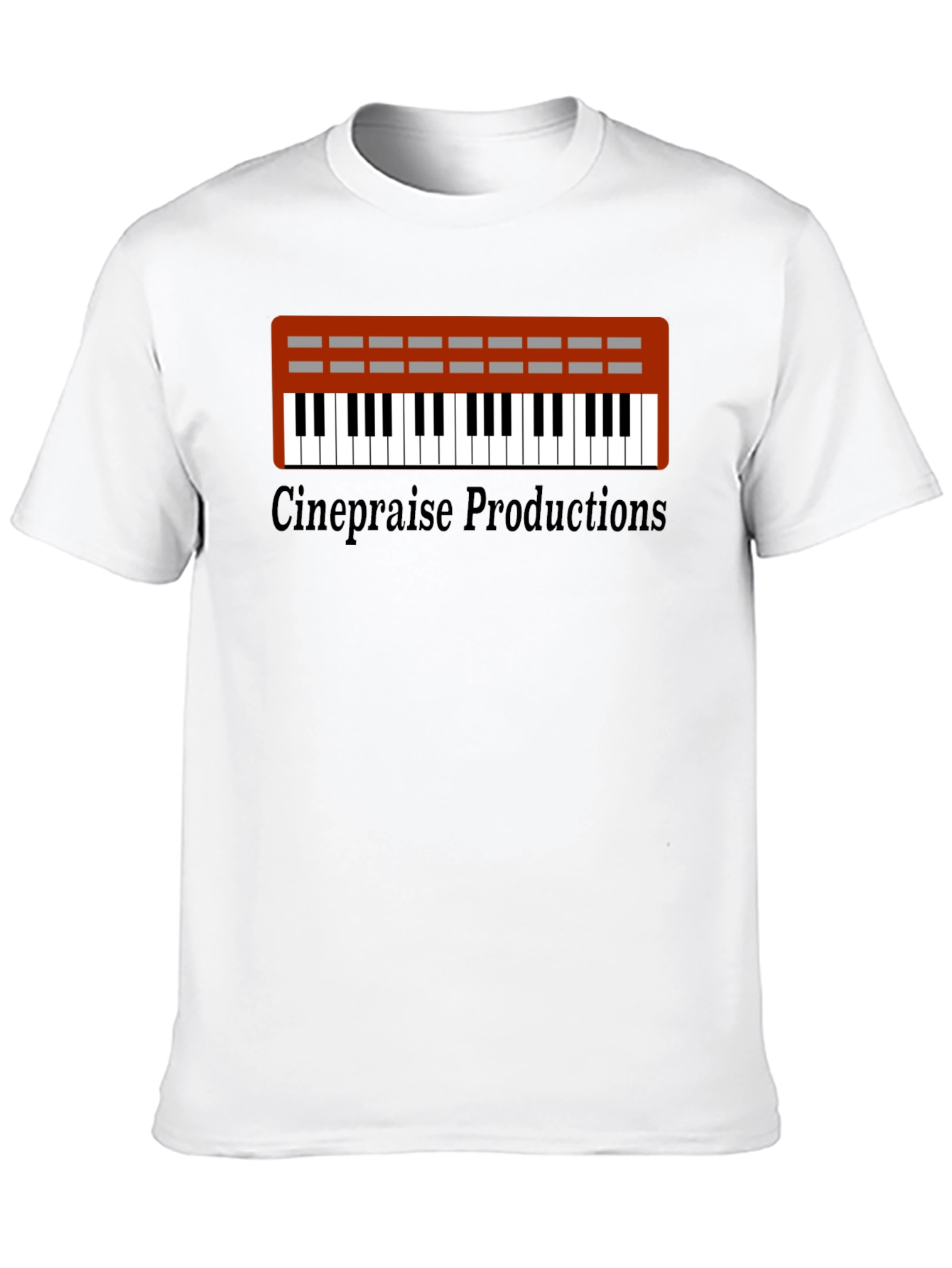 Cinepraise Productions Keyboard T-Shirt
