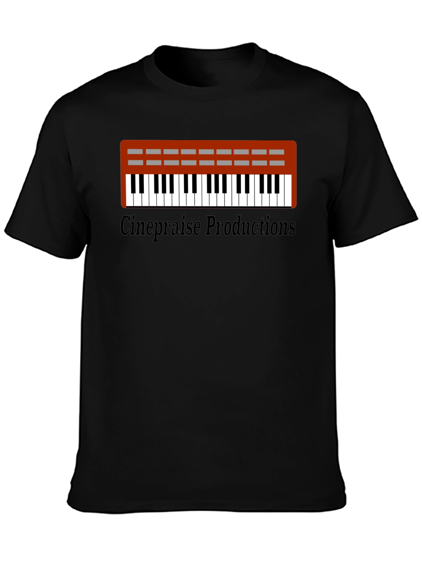 Cinepraise Productions Keyboard T-Shirt