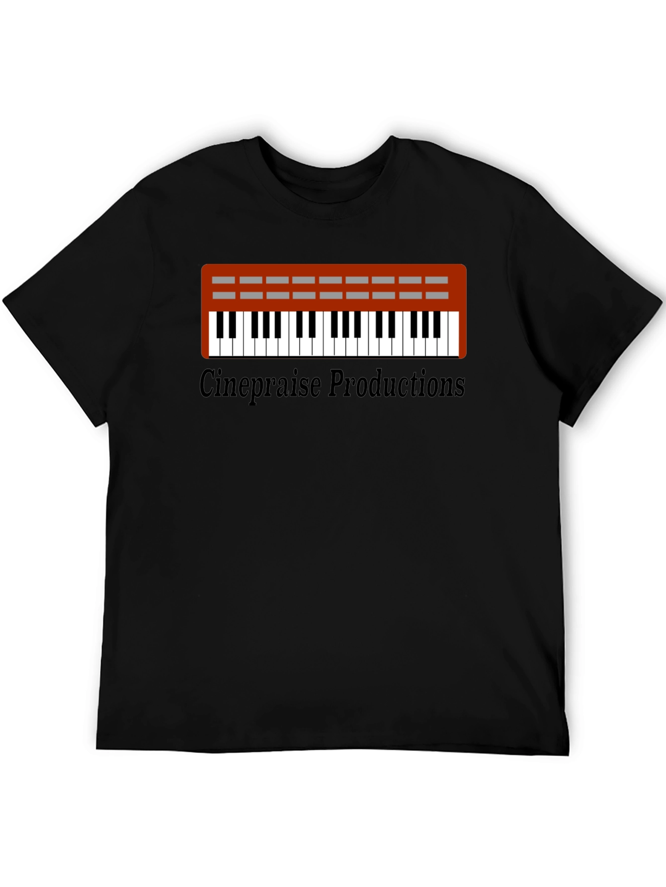 Cinepraise Productions Keyboard T-Shirt