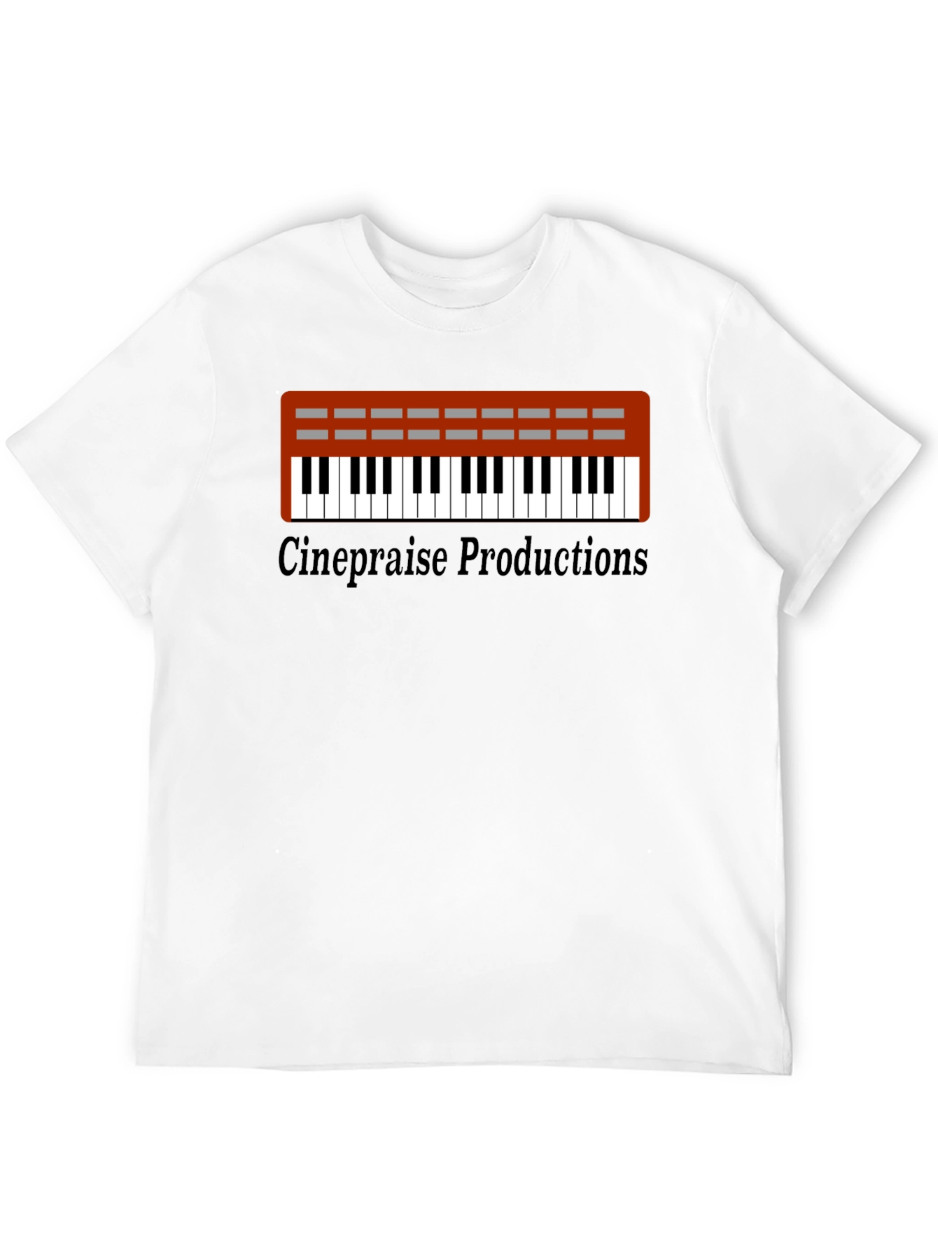 Cinepraise Productions Keyboard T-Shirt