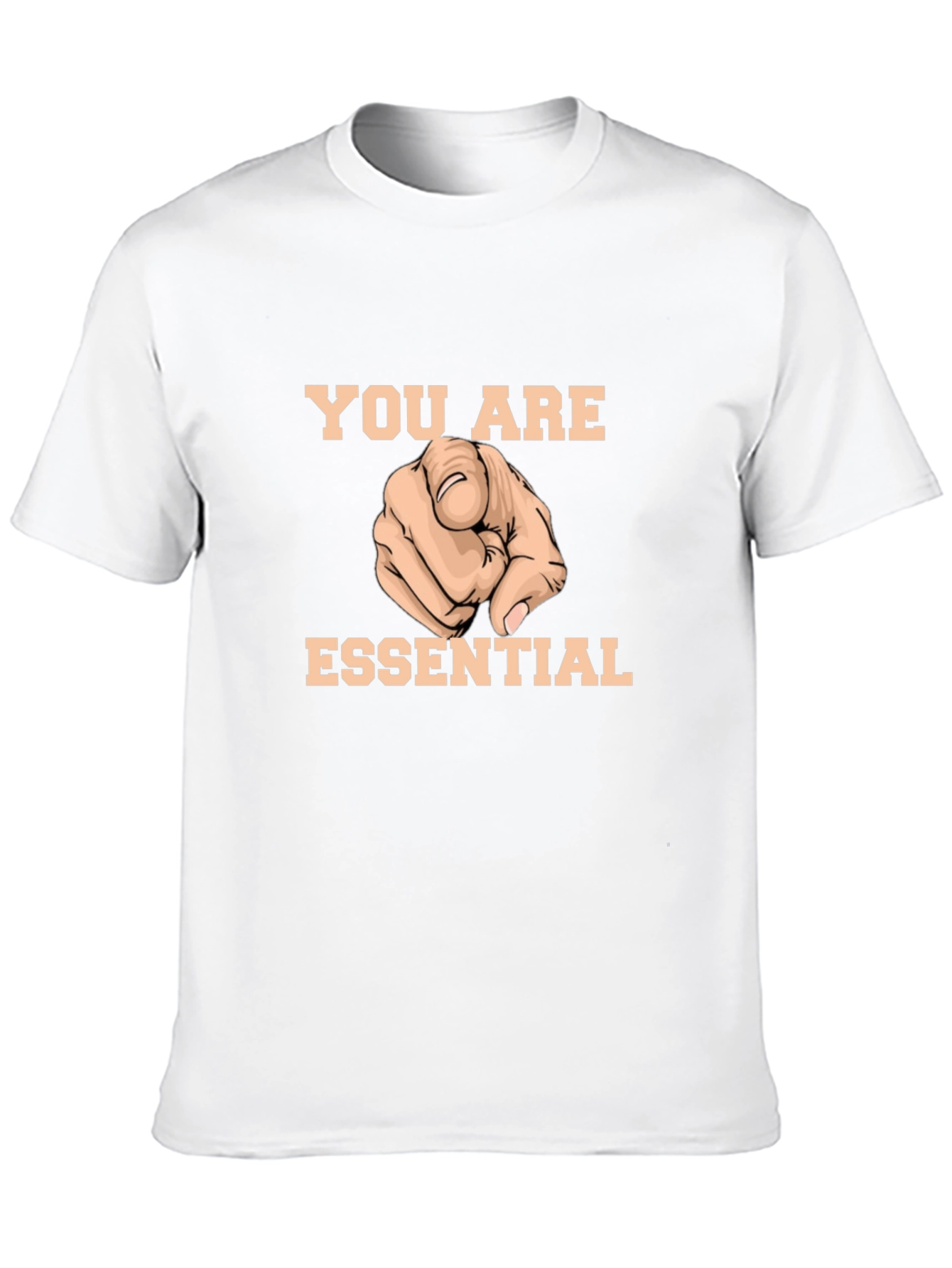 Essential You T-Shirt - Black Crew Neck