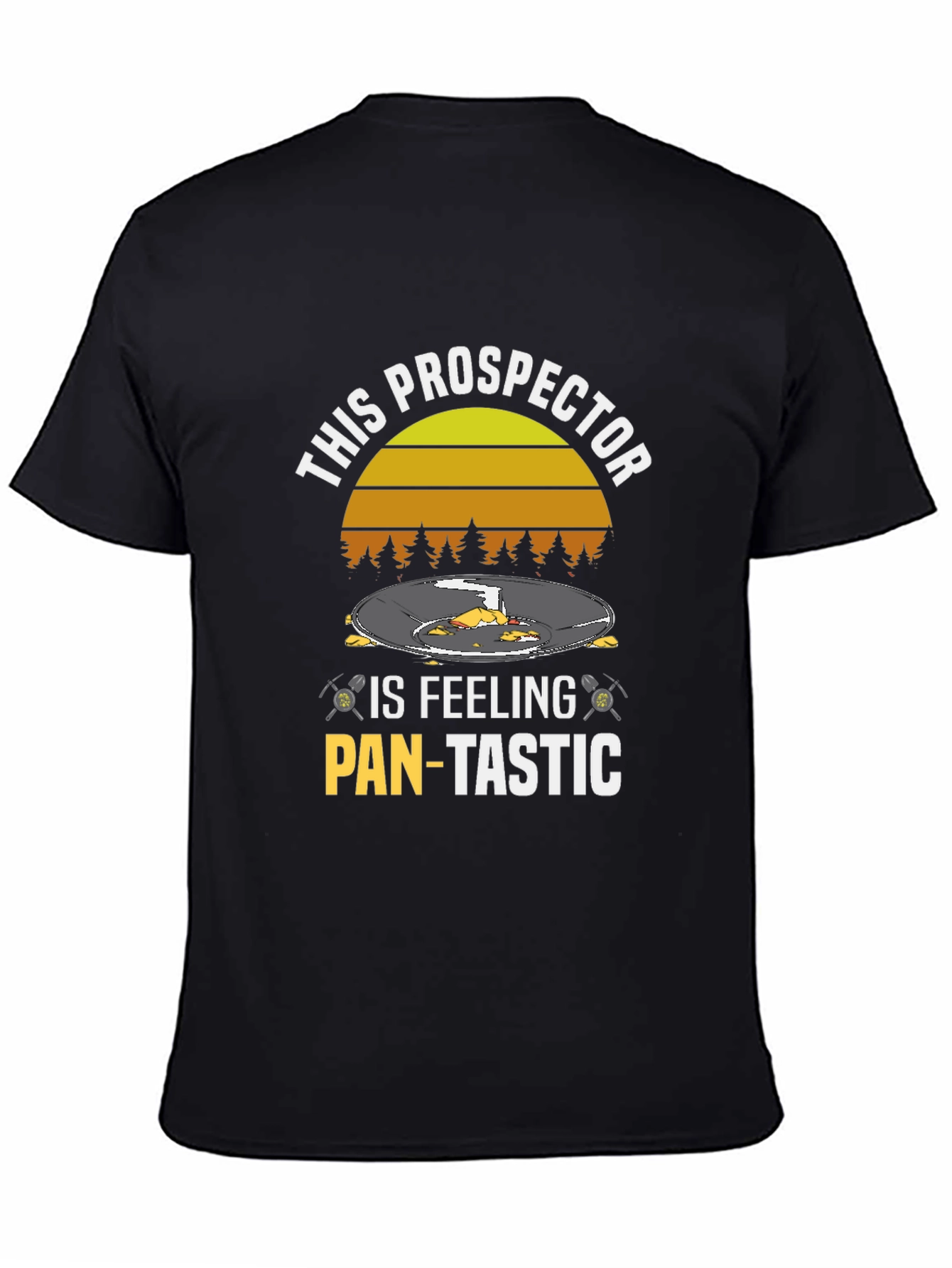 Prospector Pan-Tastic Black T-Shirt
