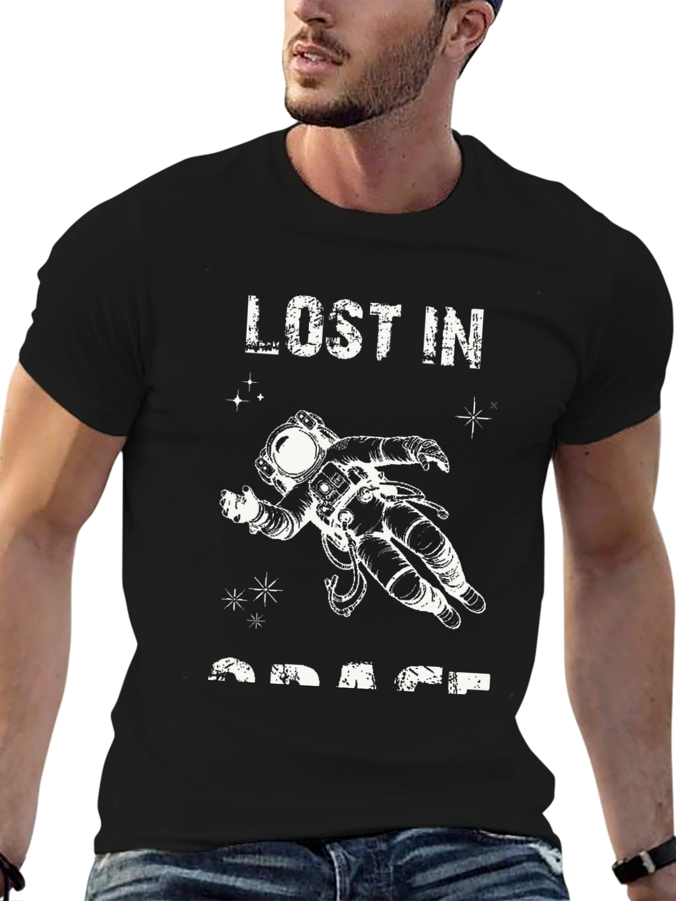 Lost In Space T-Shirt - Astronaut Graphic Tee