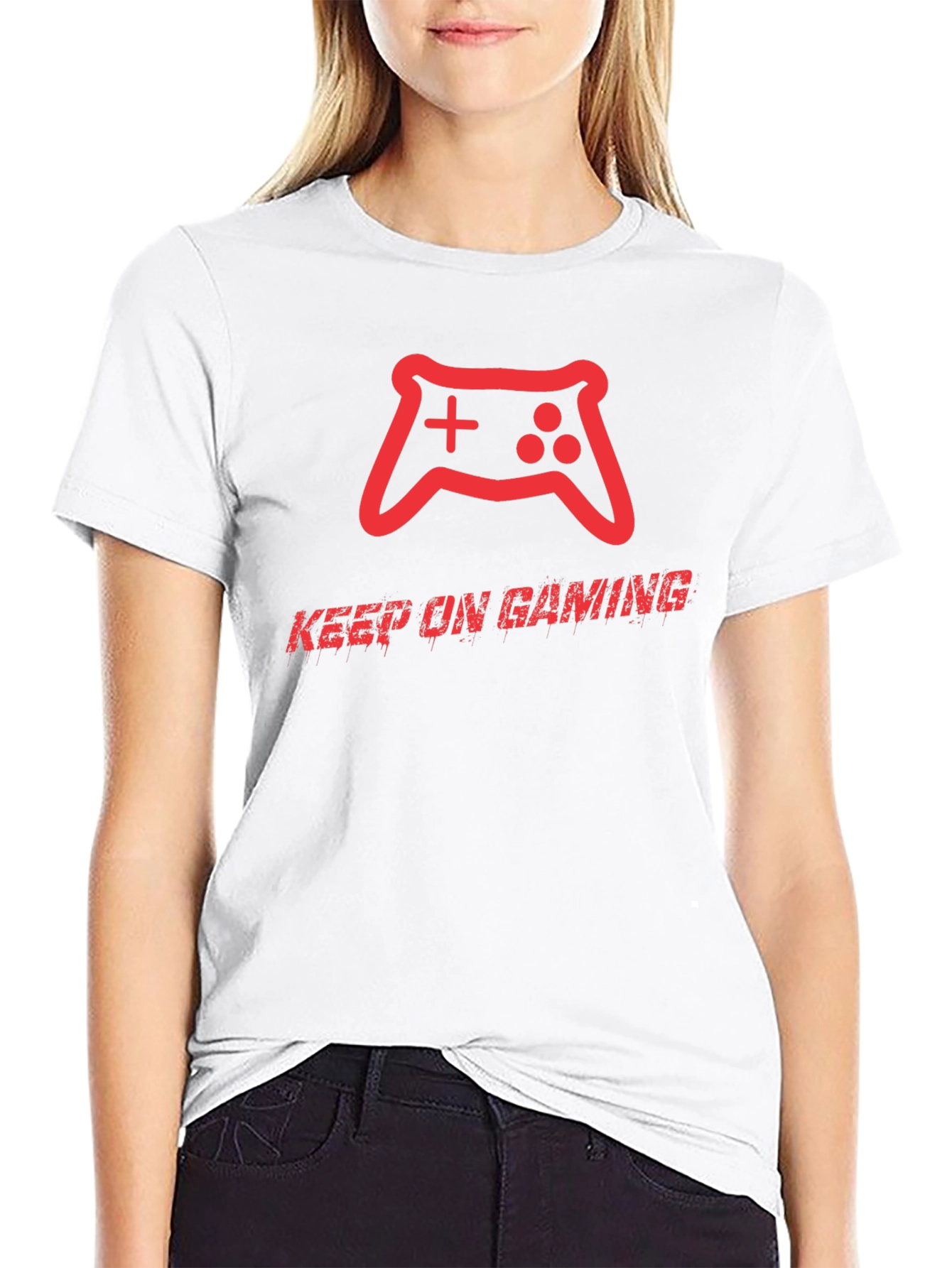 Keep On Gaming T-Shirt: Gamer Style