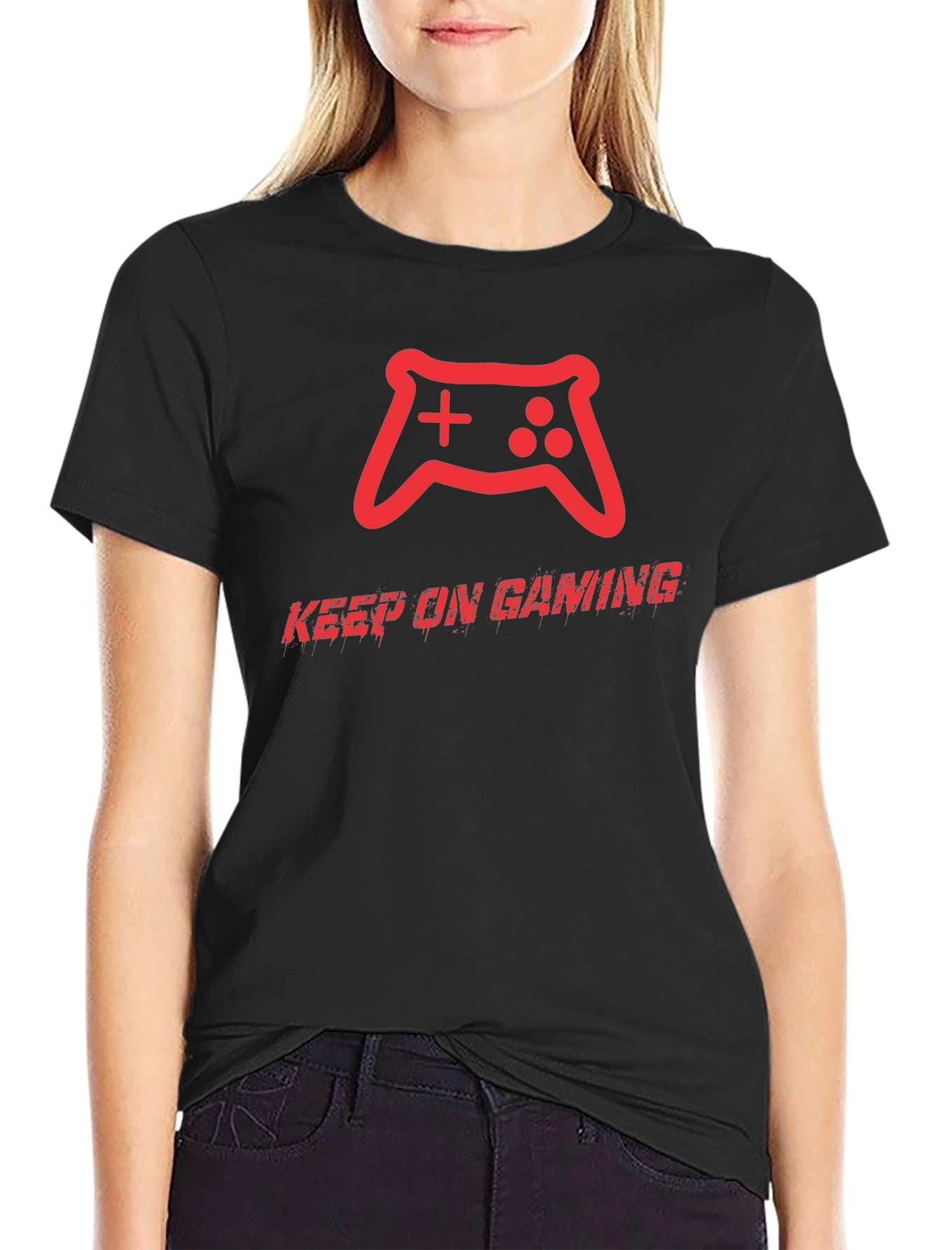 Keep On Gaming T-Shirt: Gamer Style