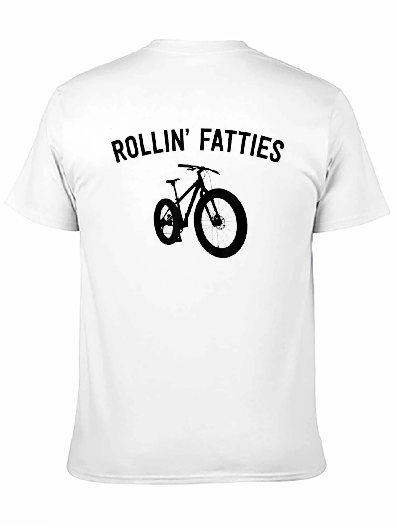 Rollin Fatties T-Shirt Bike Graphic Tee