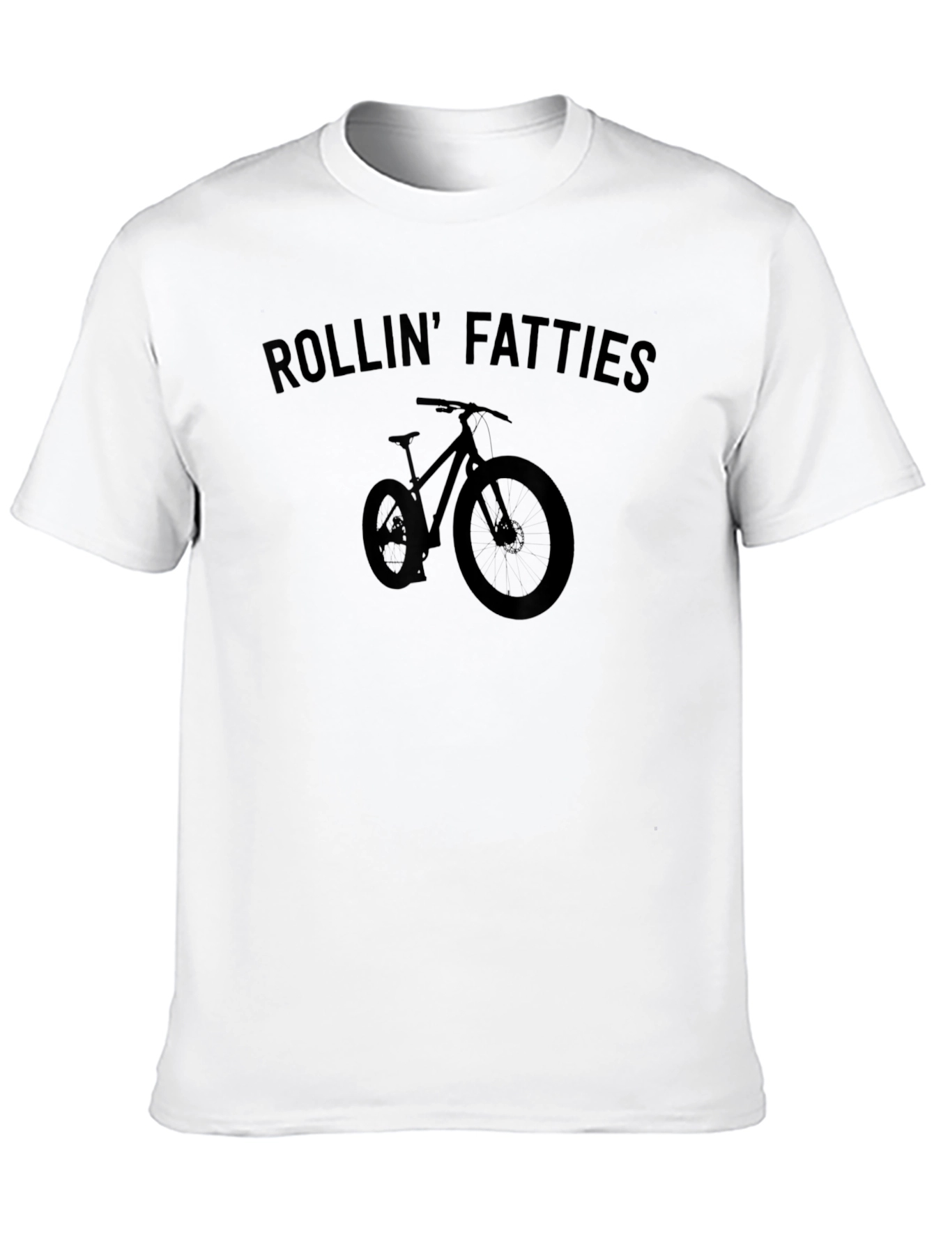 Rollin Fatties T-Shirt Bike Graphic Tee