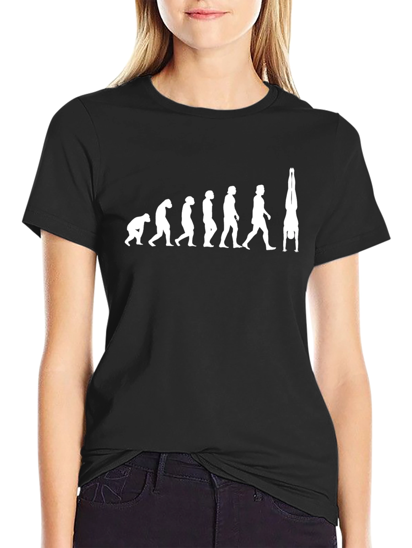 Evolution Handstand Black T-Shirt