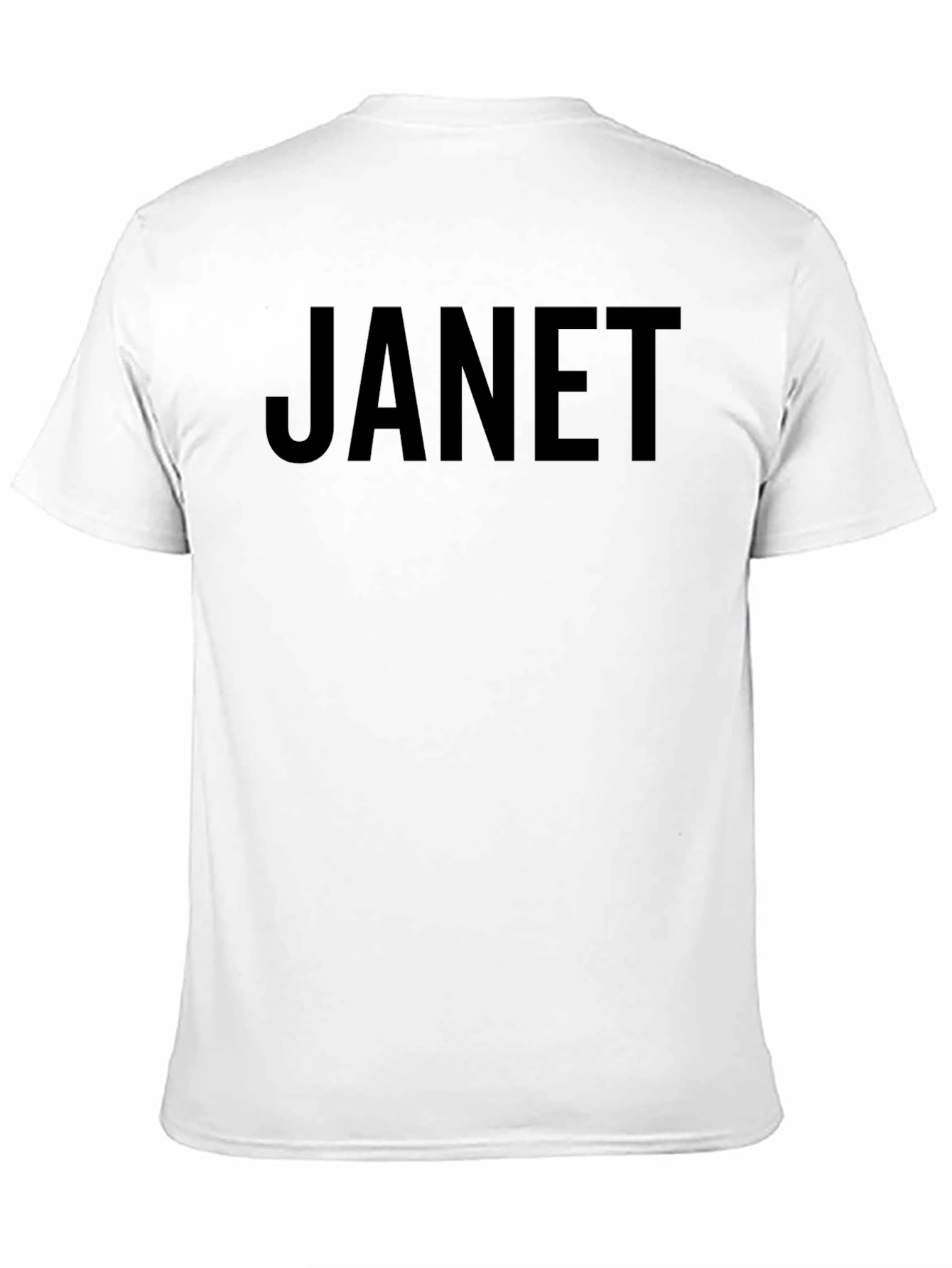 Janet Graphic Tee - Classic Black T-Shirt