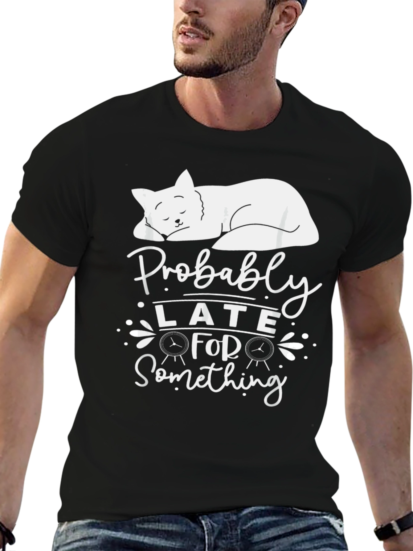 Probably Late Cat Nap T-Shirt