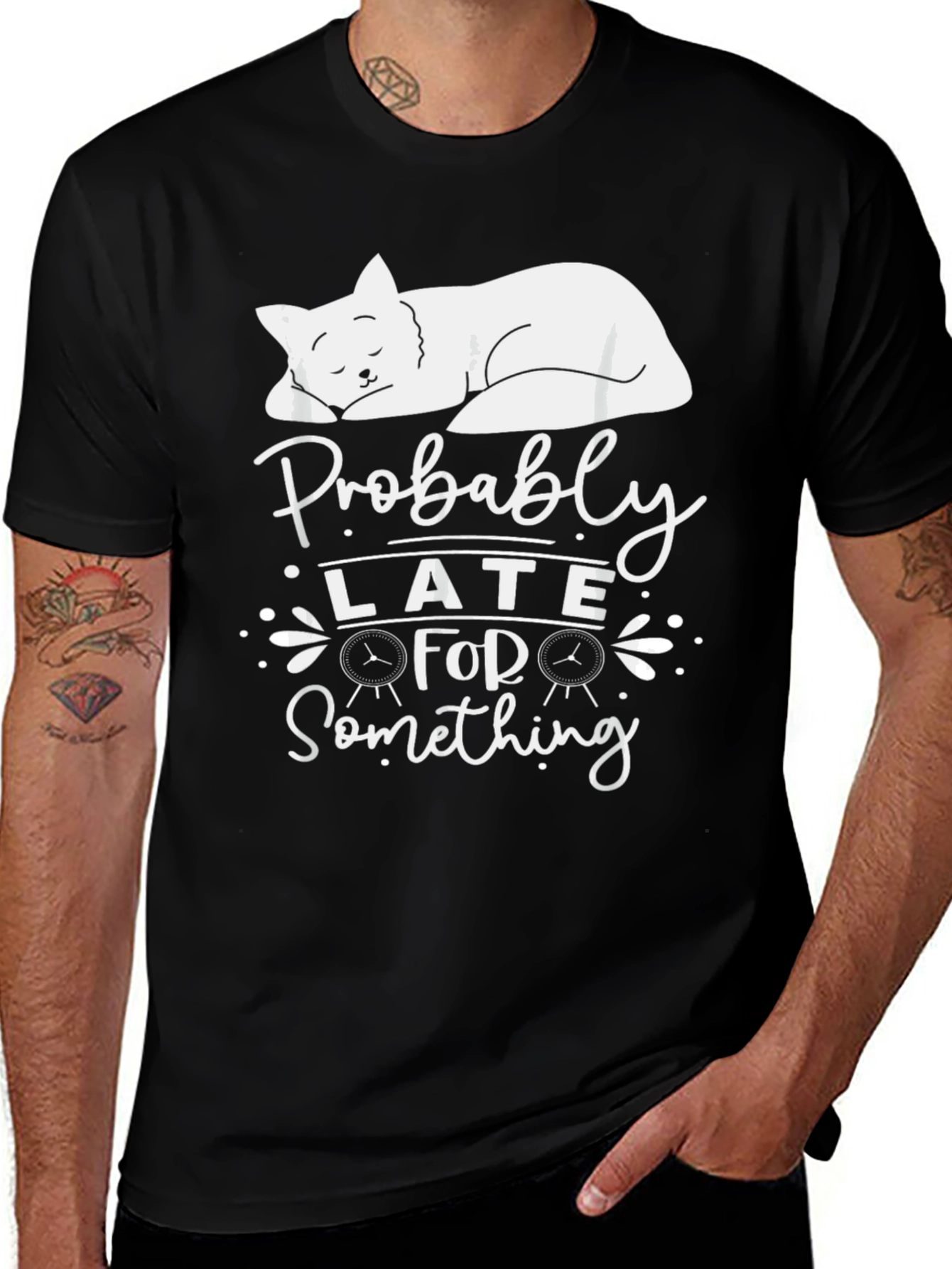 Probably Late Cat Nap T-Shirt