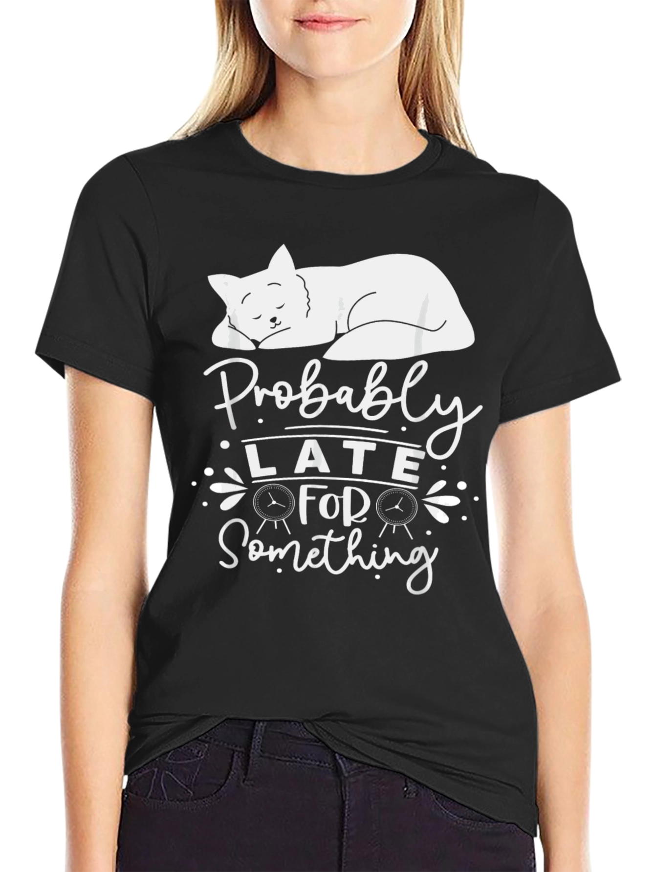 Probably Late Cat Nap T-Shirt