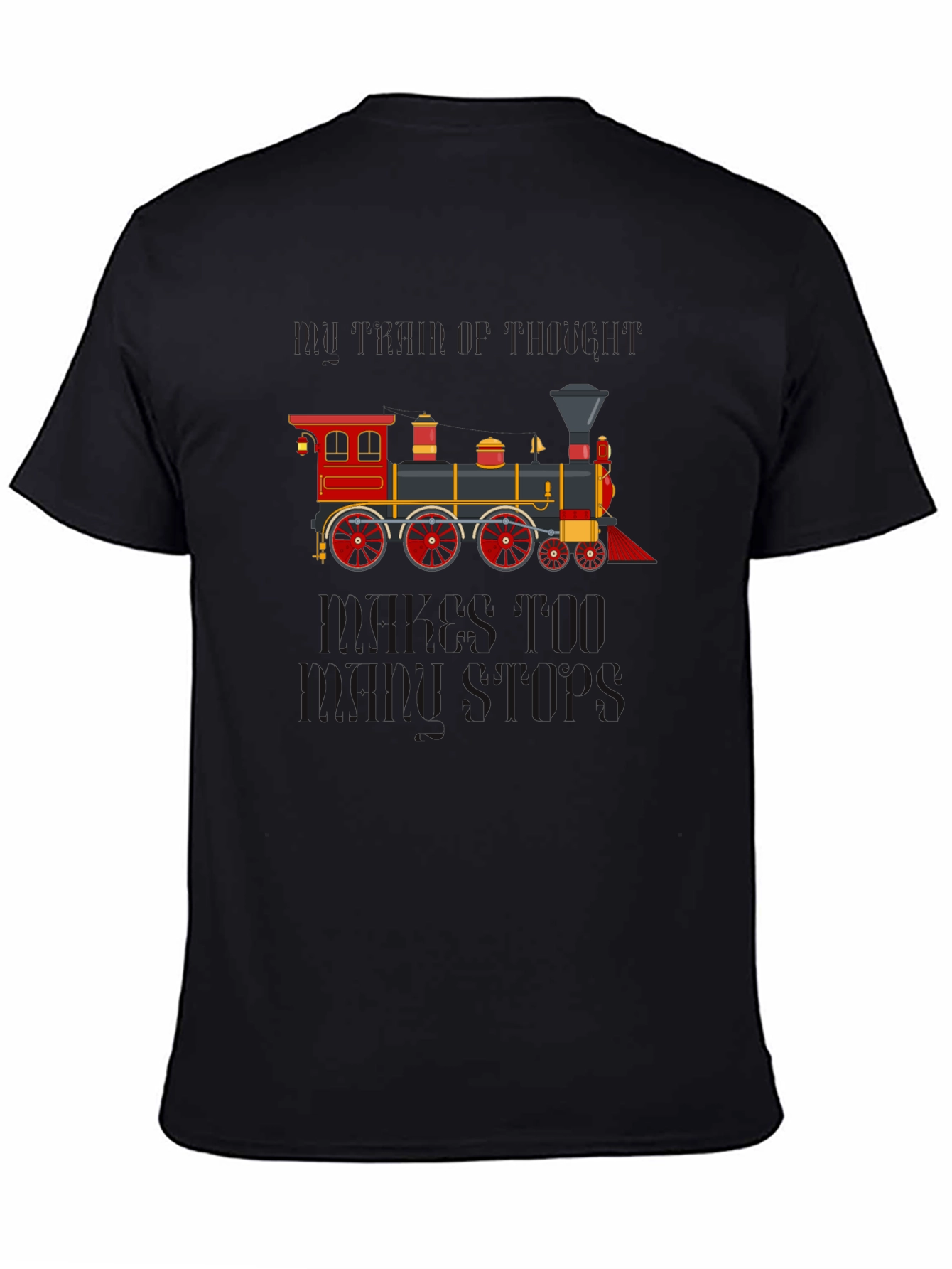Train of Thought Graphic T-Shirt