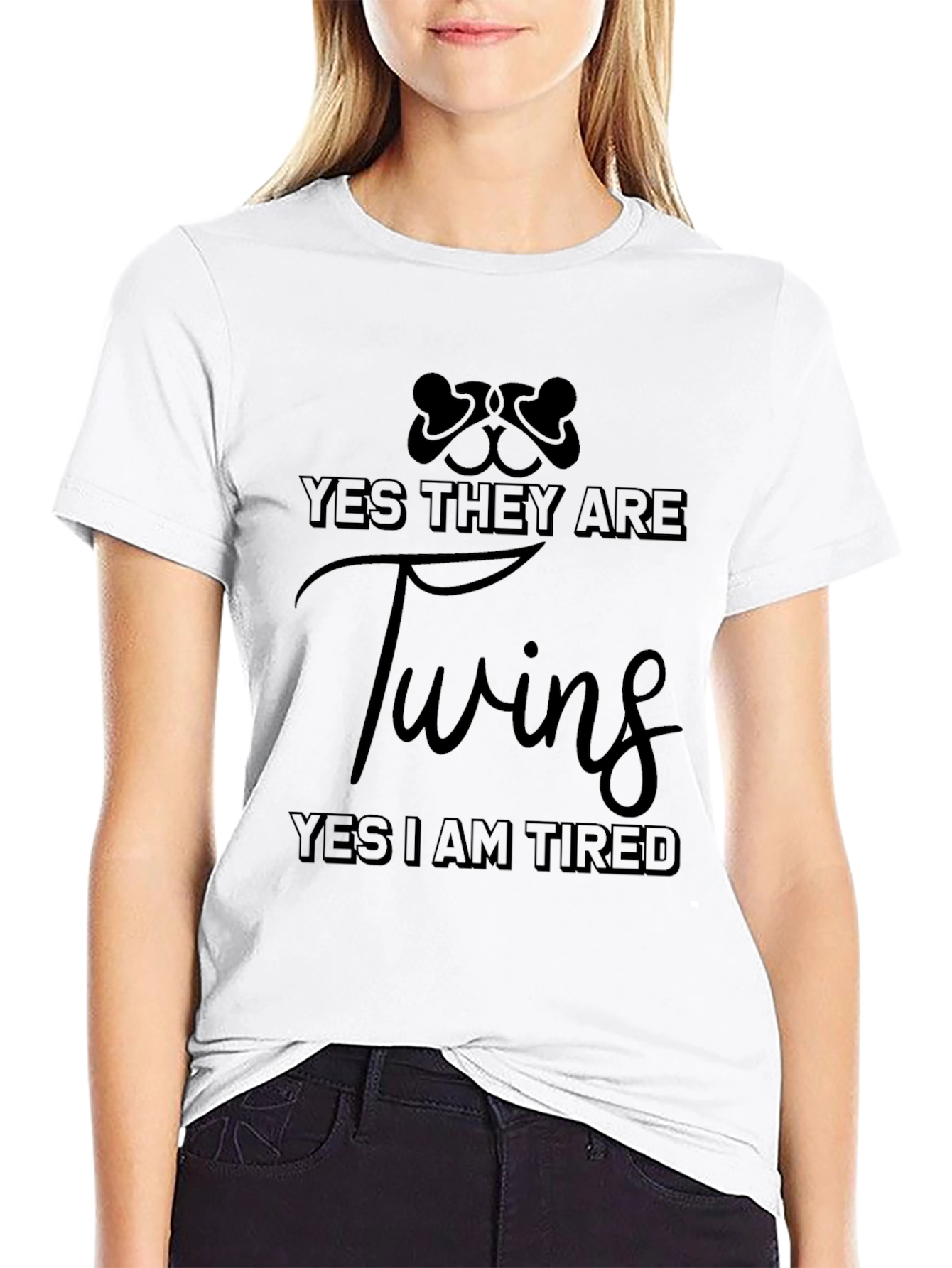 Yes They Are Twins - Funny Parent T-Shirt