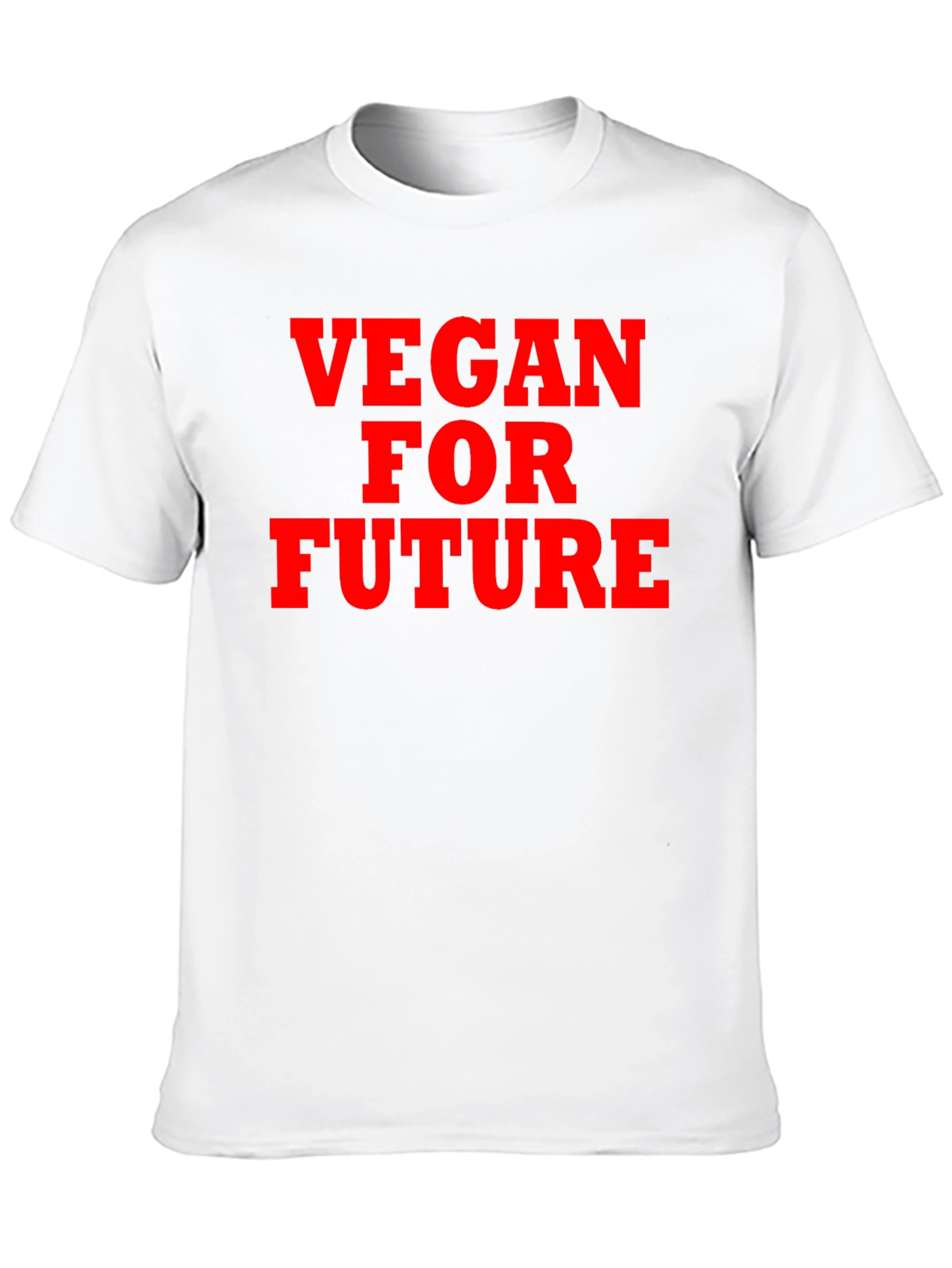 Vegan for Future T-Shirt - Eco-Conscious Statement Tee