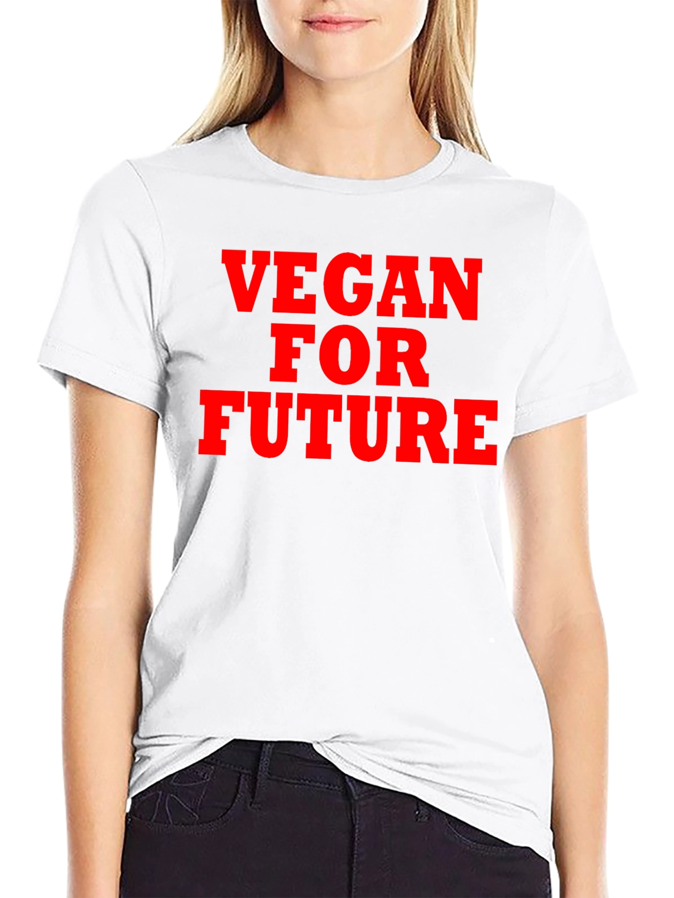 Vegan for Future T-Shirt - Eco-Conscious Statement Tee