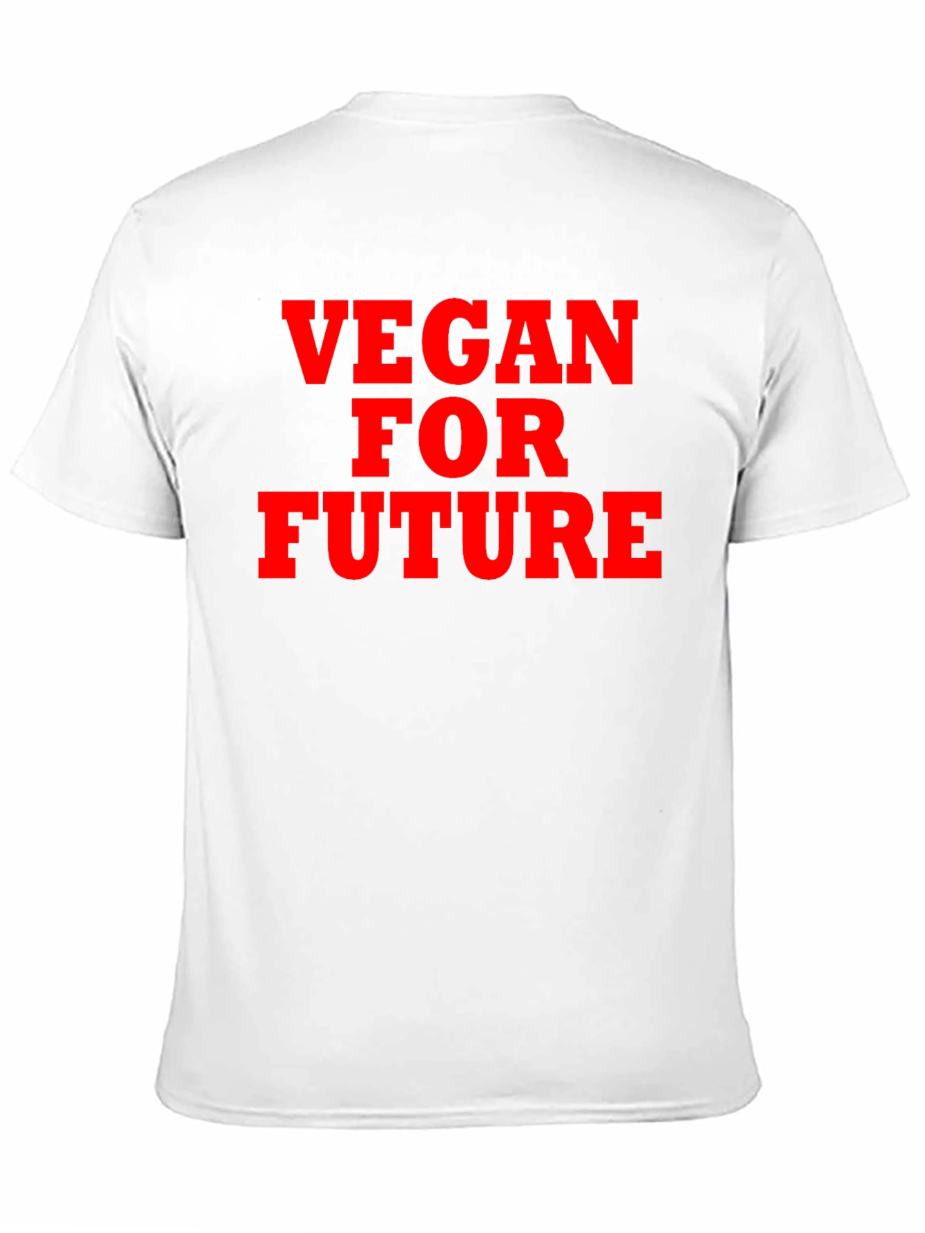 Vegan for Future T-Shirt - Eco-Conscious Statement Tee