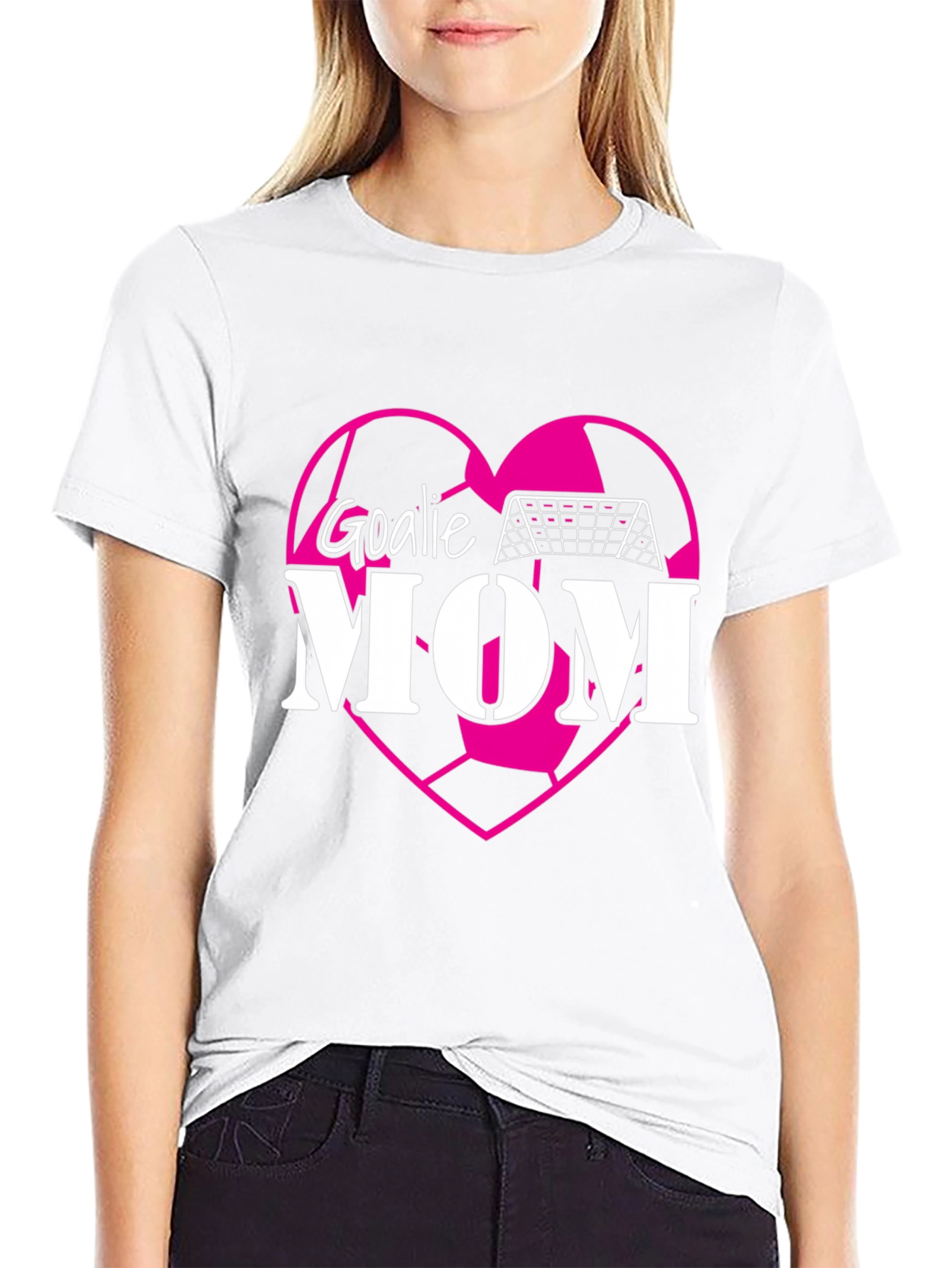 Goalie Mom T-Shirt - Soccer Love
