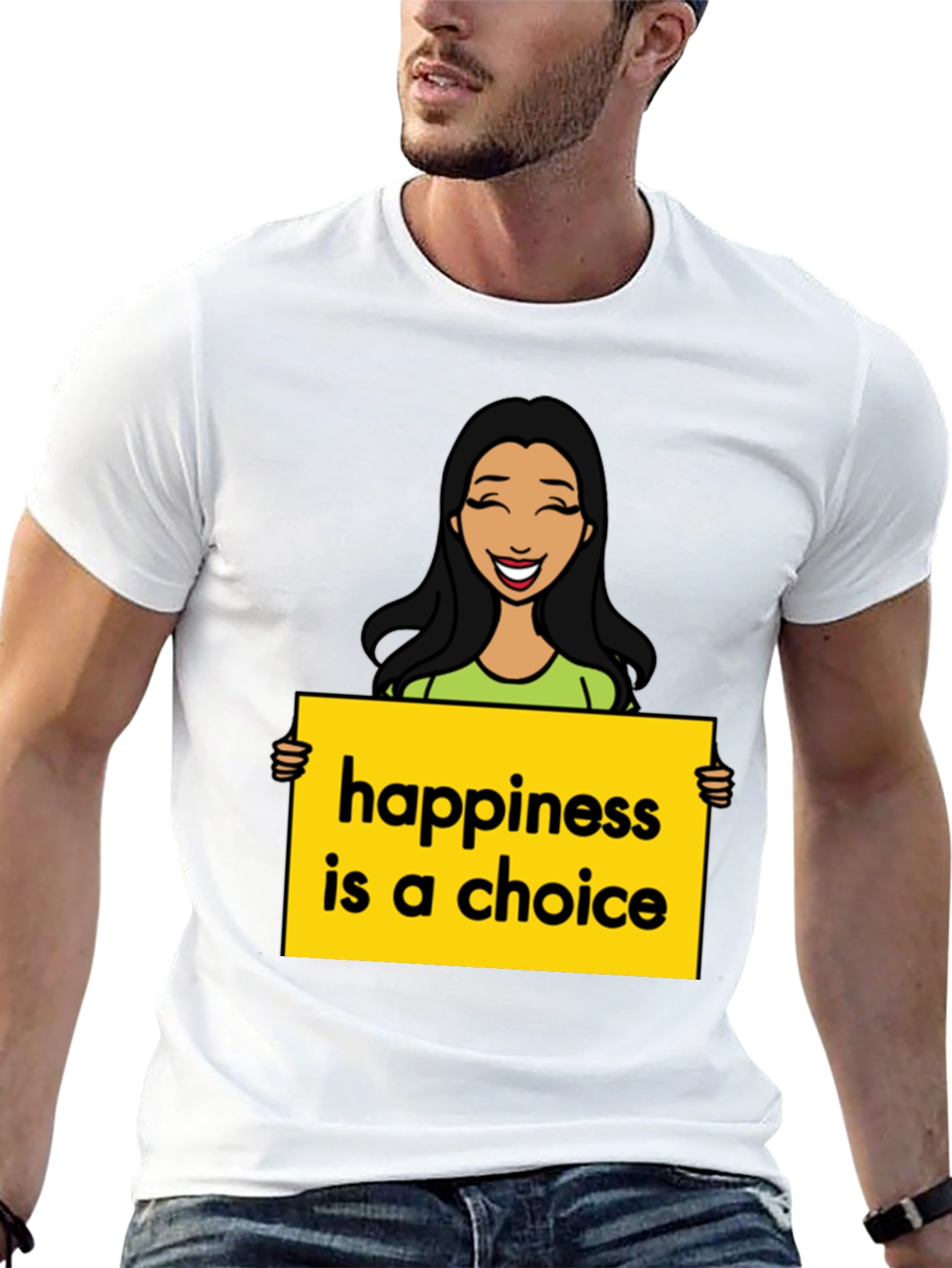 Happiness Choice Graphic Tee
